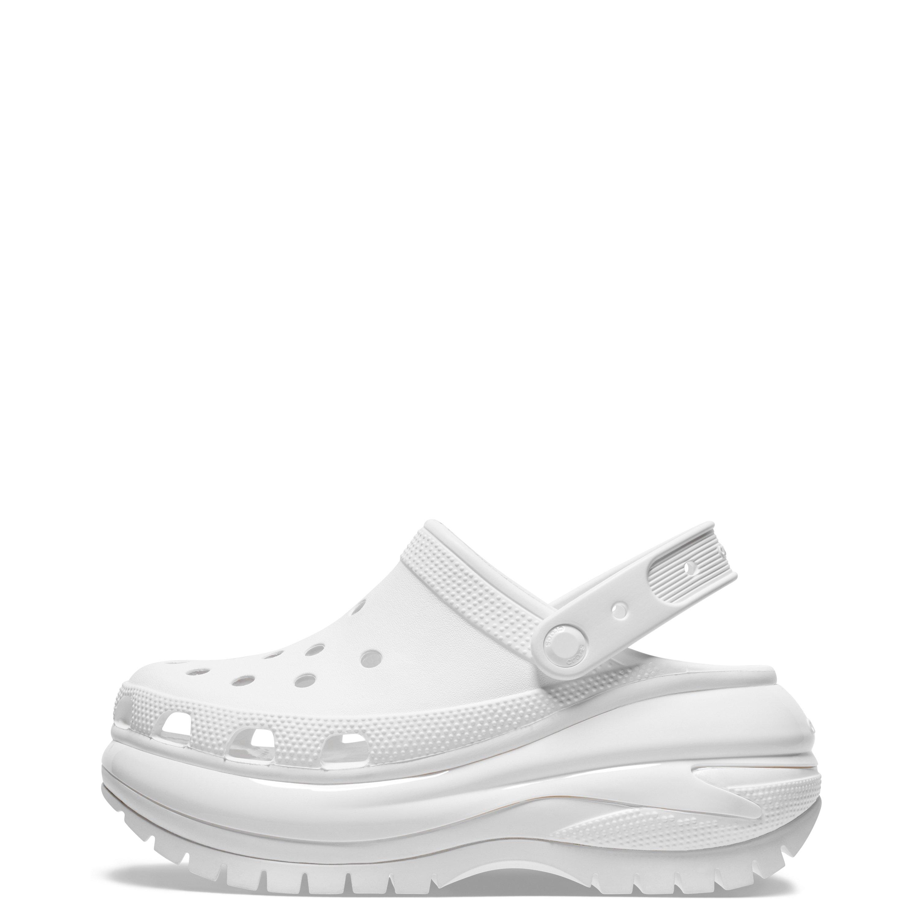 White - Crocs - Classic Crush Clogs - 3