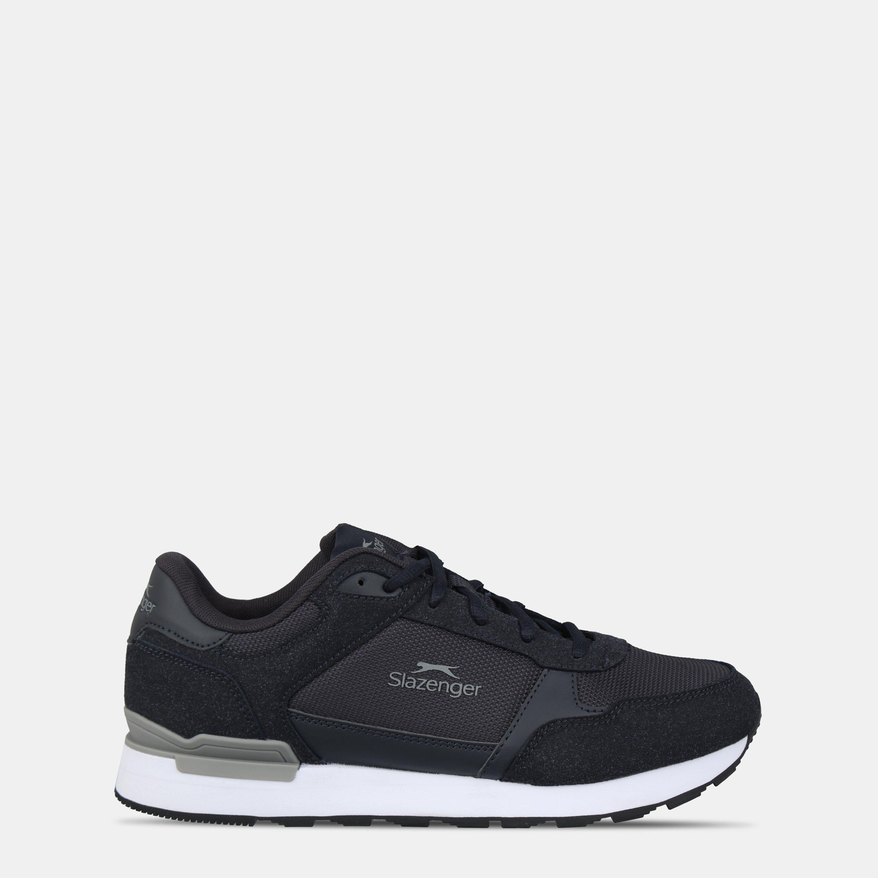 Navy - Slazenger - Men's Lace Up Classic Low-Top Trainers - 1