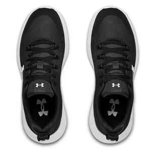 Black/White - Under Armour - Essential Sportstyle Mens Shoes - 4