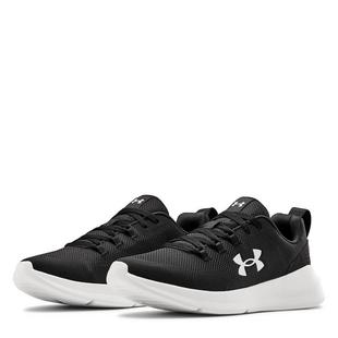 Black/White - Under Armour - Essential Sportstyle Mens Shoes - 5
