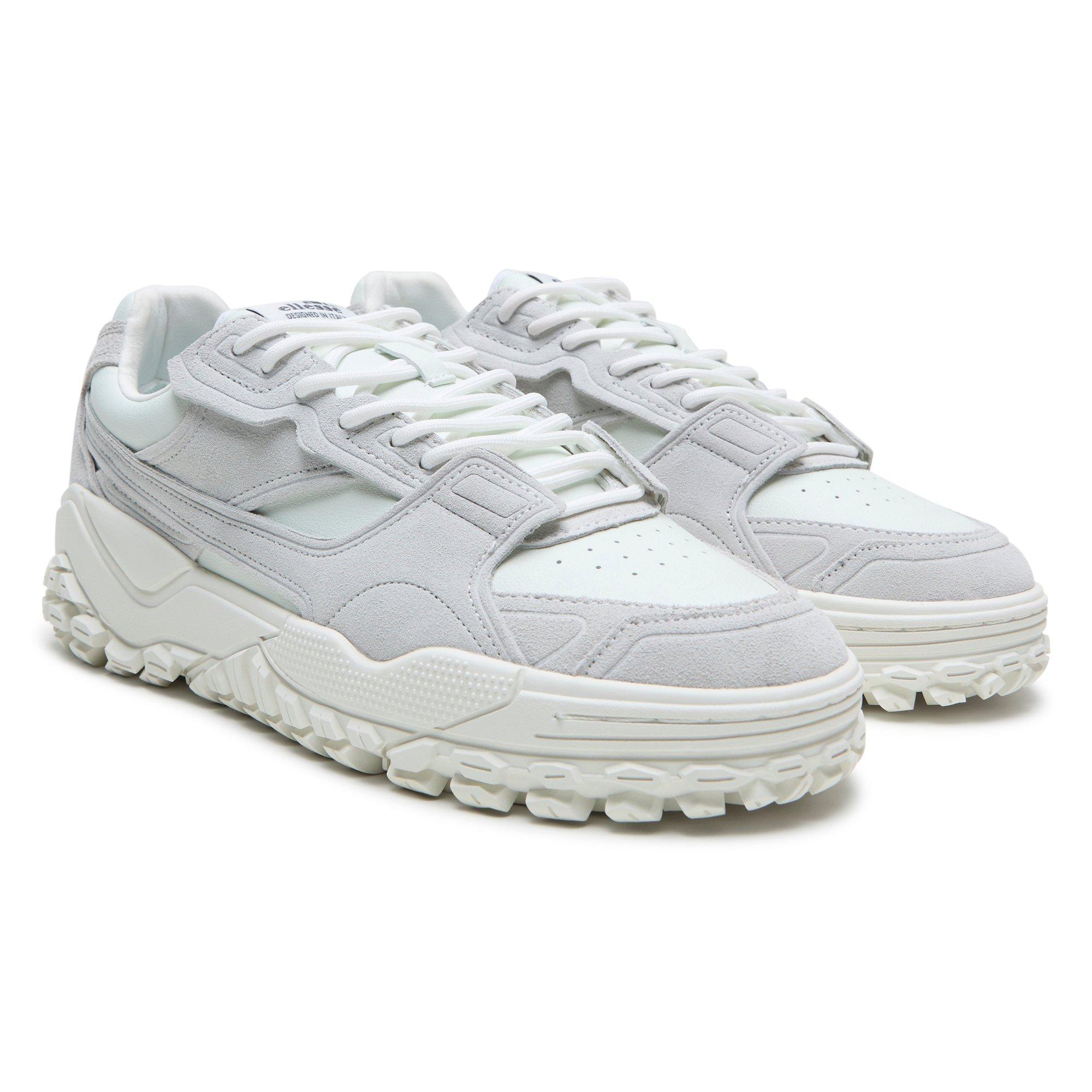 White - Ellesse - Men's LUXE Classic Low-Top Trainers - 3