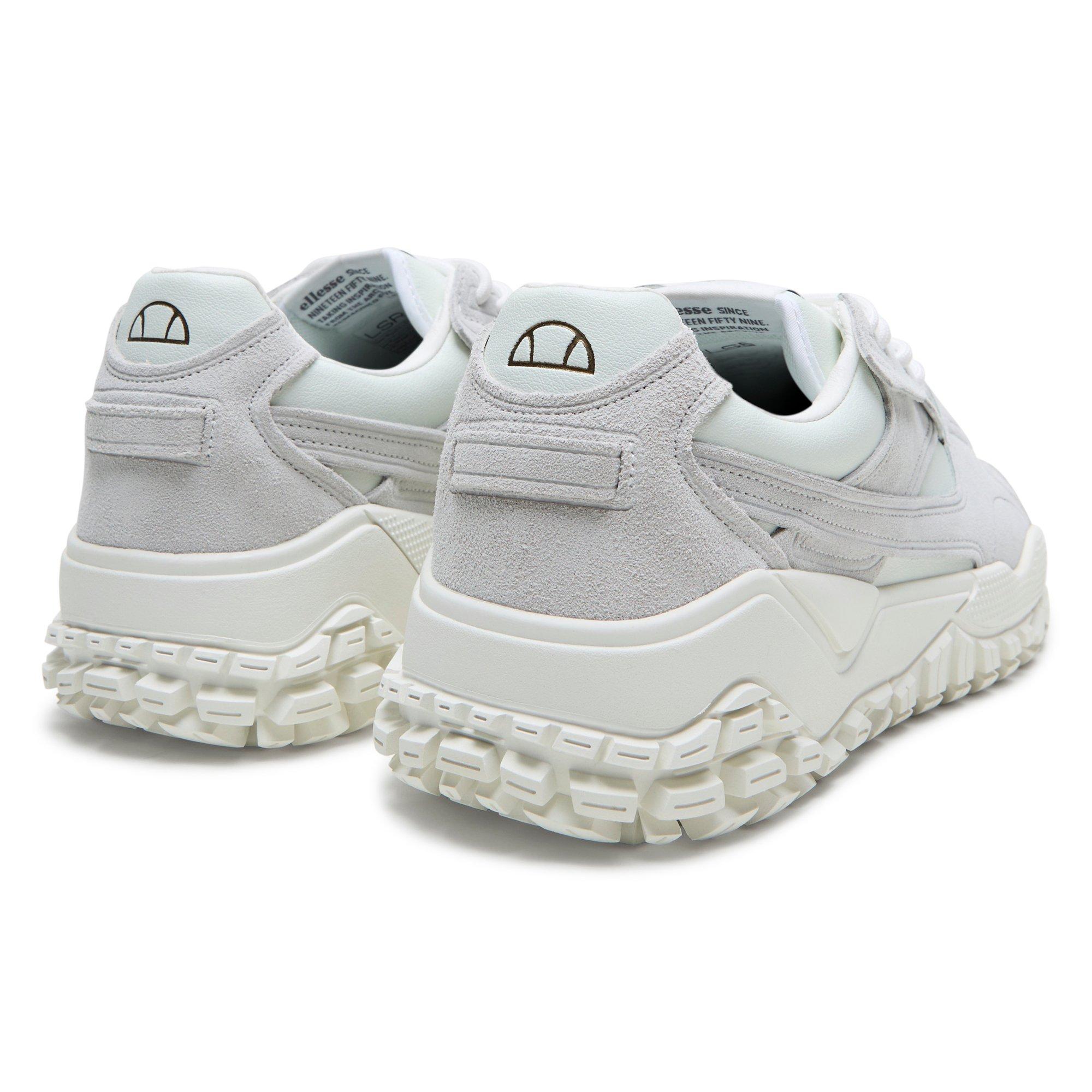 White - Ellesse - Men's LUXE Classic Low-Top Trainers - 4