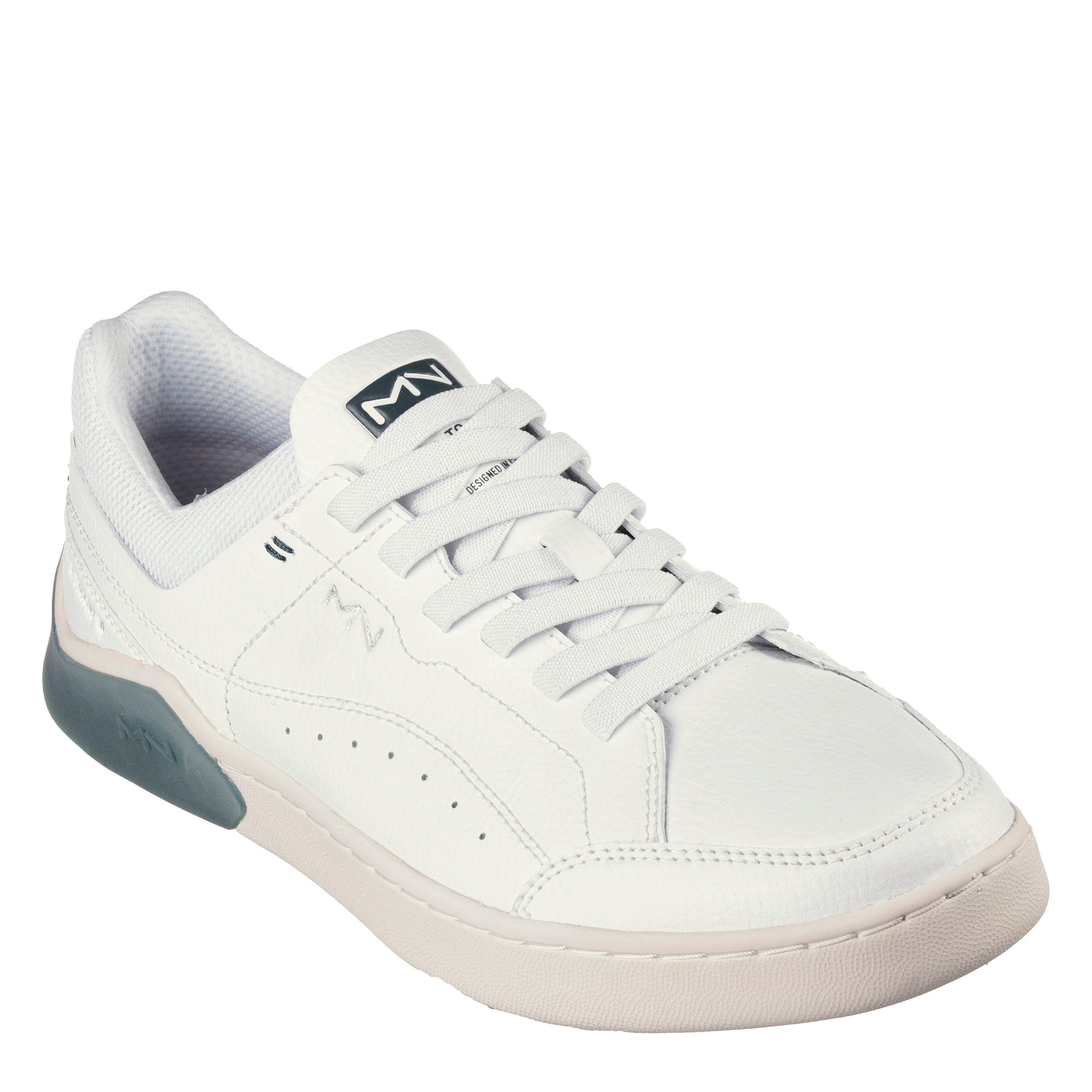 Skechers Men's New Cup Classic Low-Top Trainers - White/Green - 8 (42)