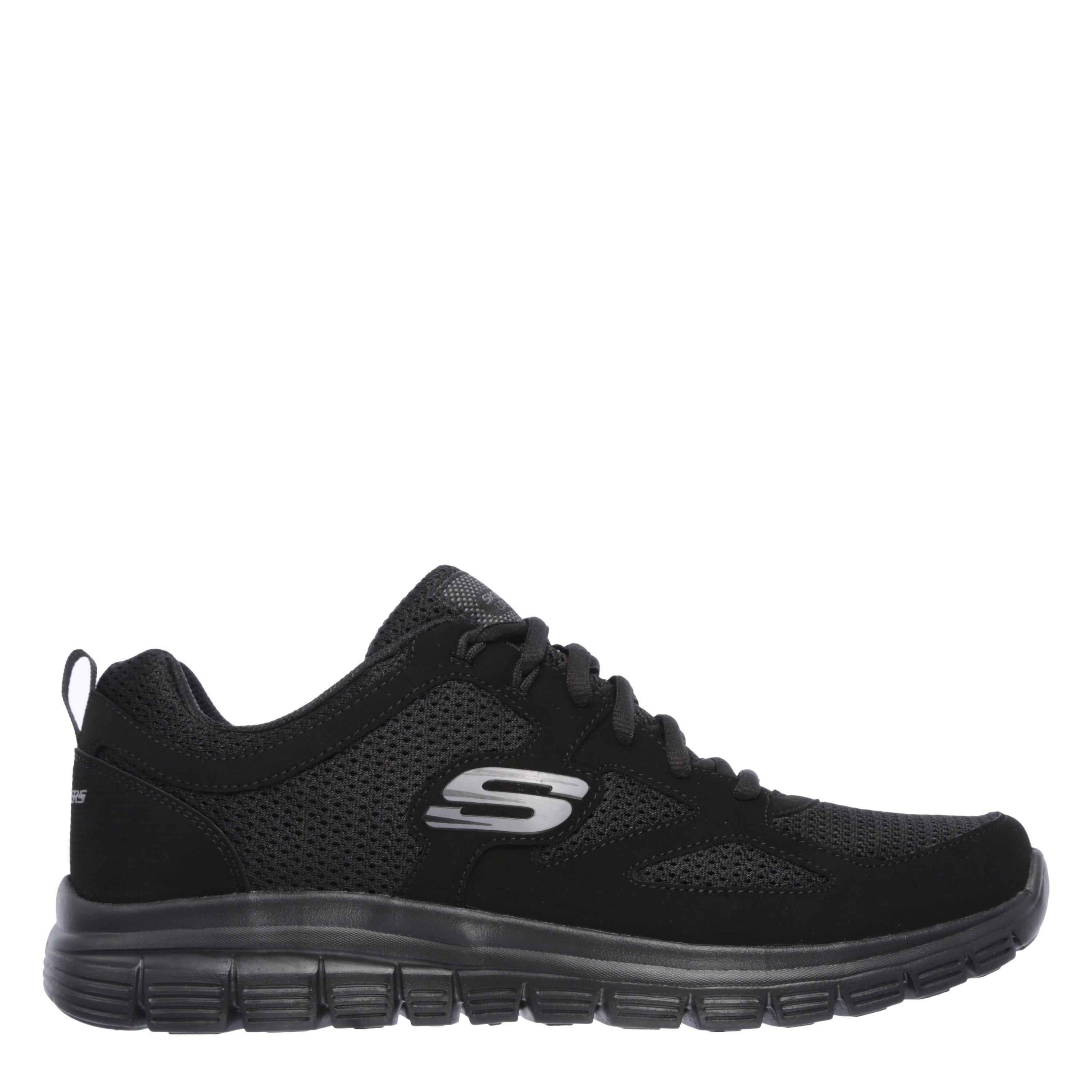 Skechers Men's Flex Burns Agoura Trainers - Black - 8 (42)