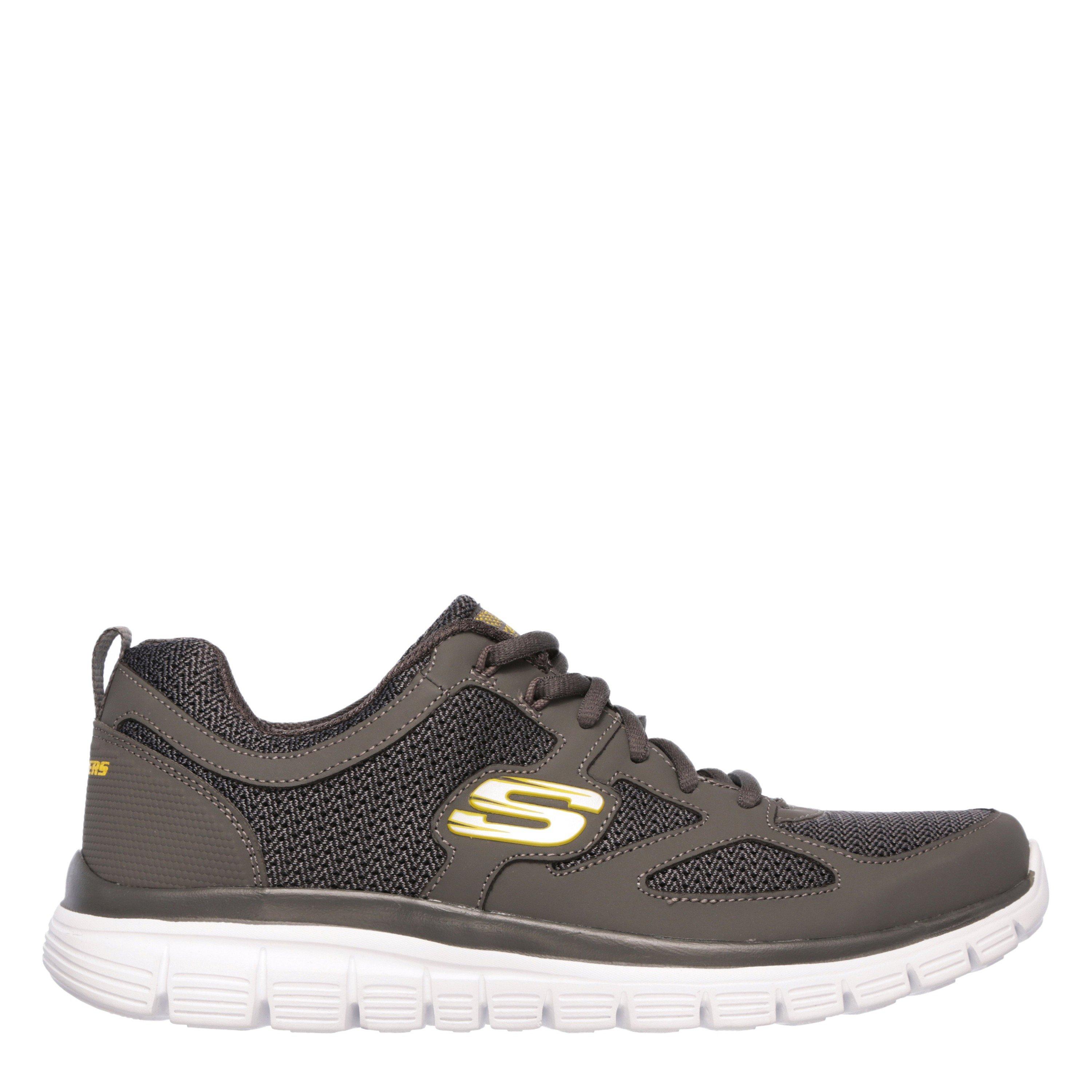 Skechers Men's Flex Burns Agoura Trainers - Charcoal - 8 (42)