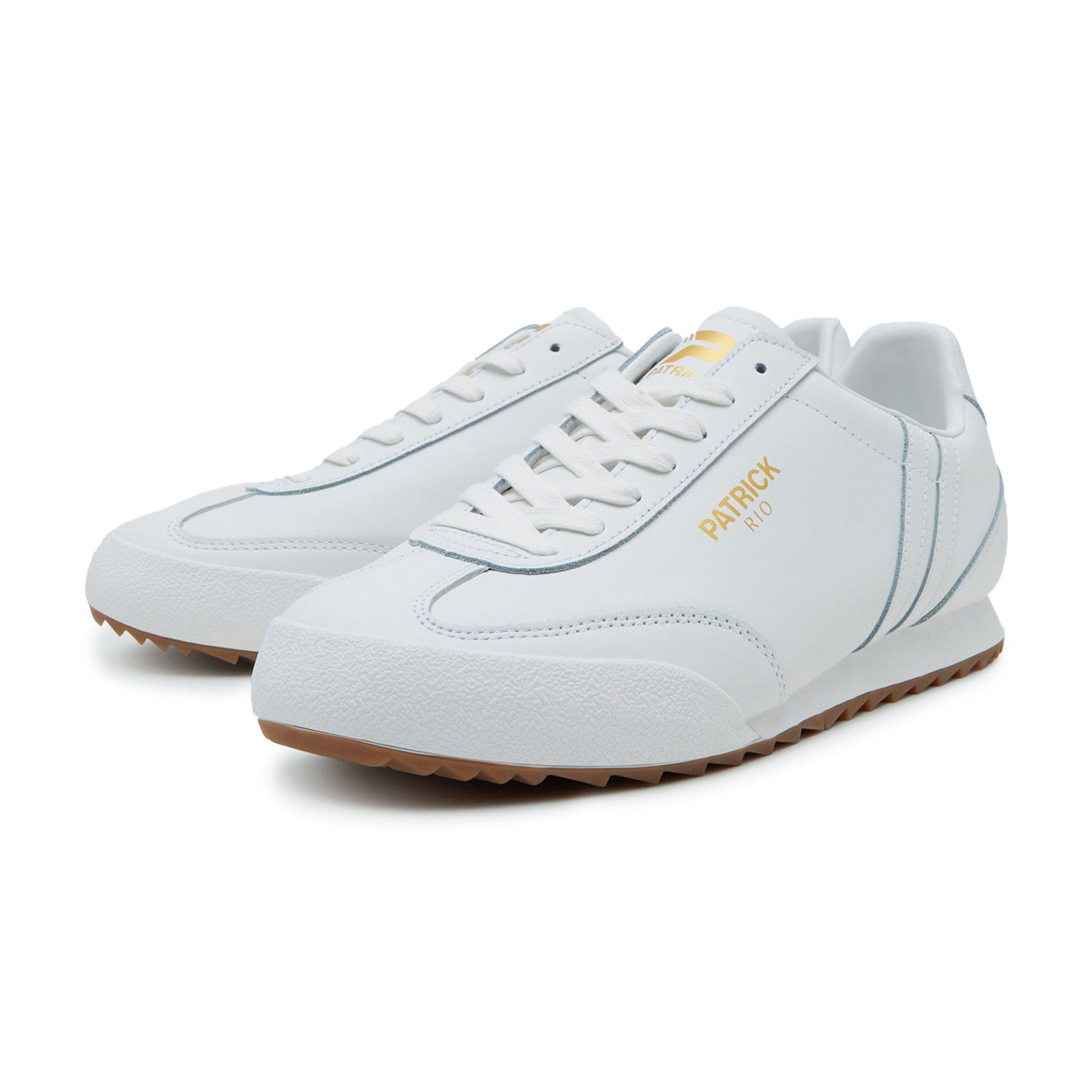 White - Patrick - Men's Rio Runner Heritage Low-Top Trainers - 2