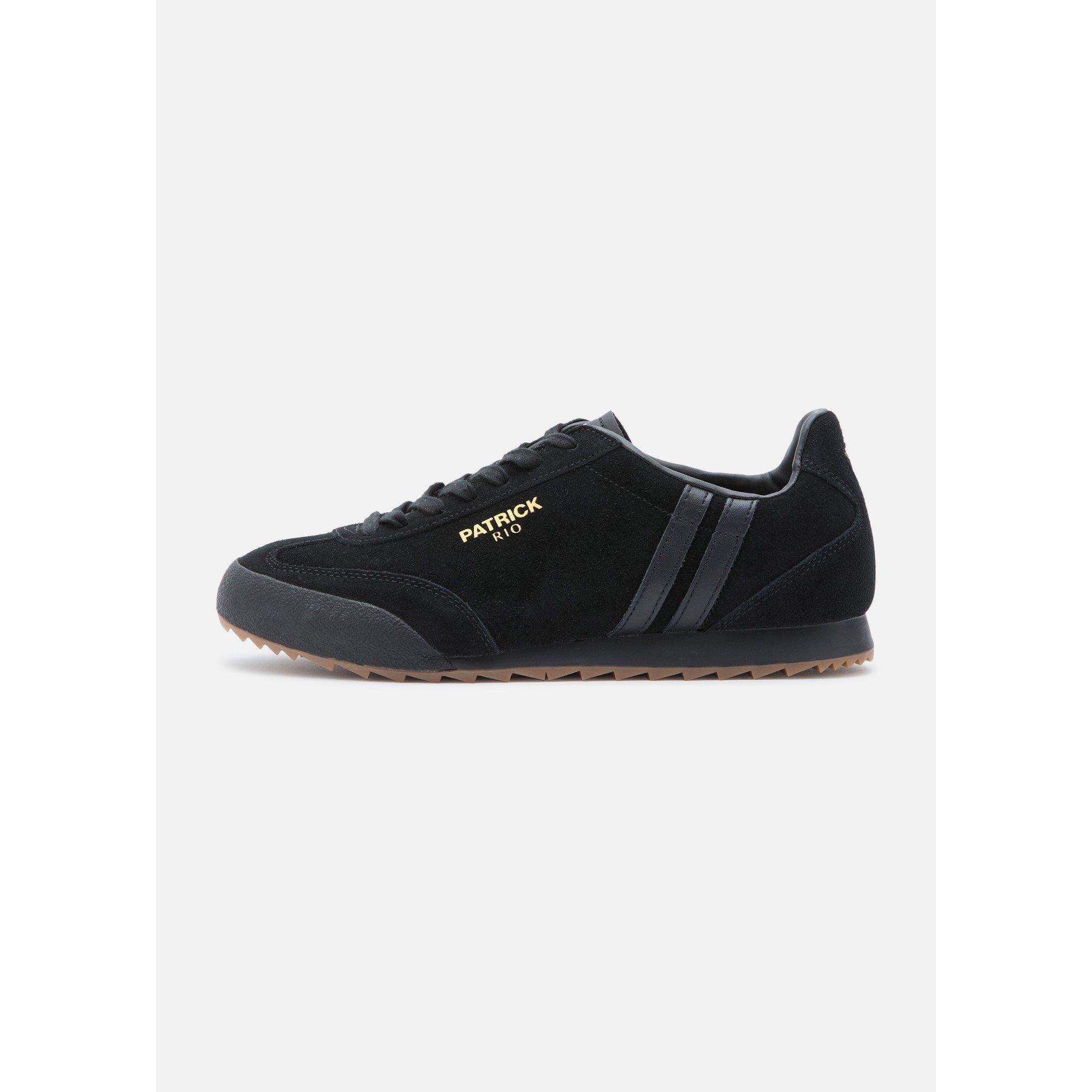 Black Mono - Patrick - Men's Rio Runner Heritage Low-Top Trainers - 1