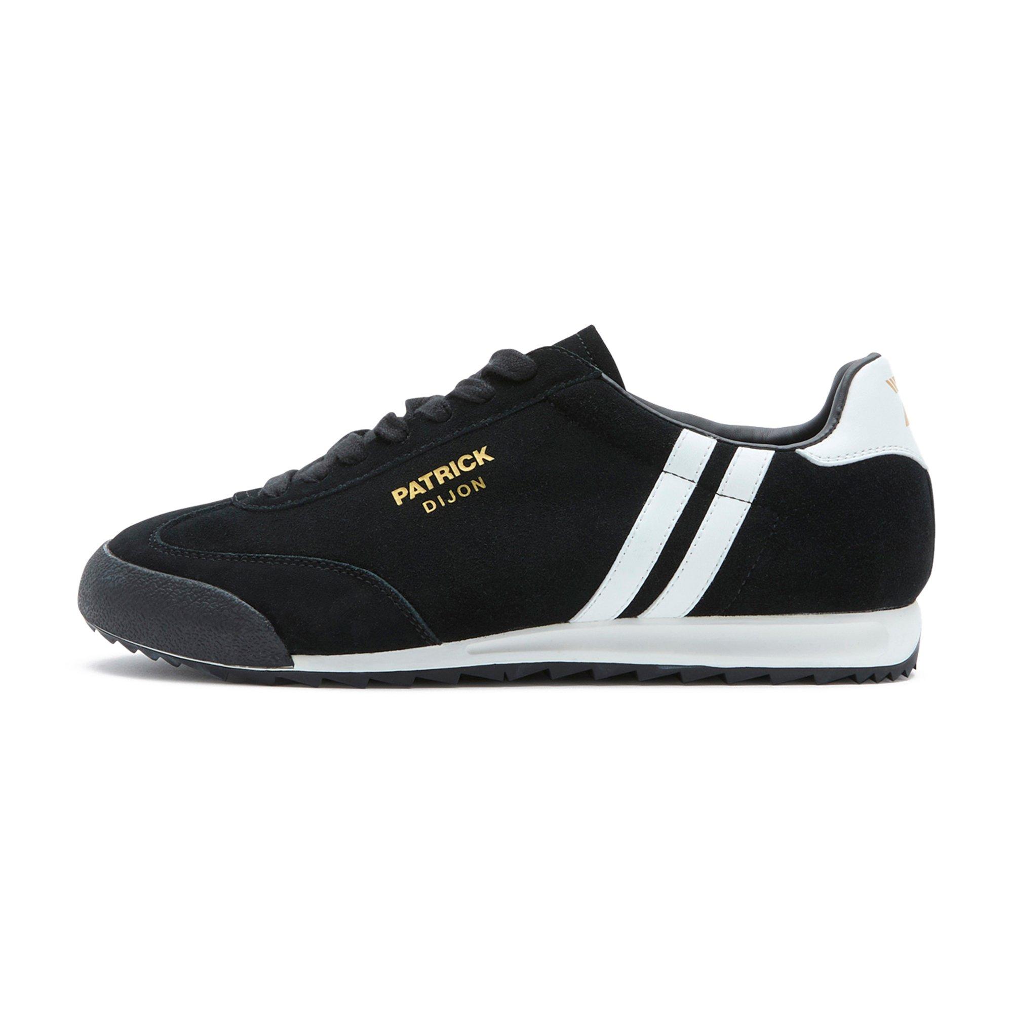 Black/White - Patrick - Men's Heritage Low-Top Trainers - 1