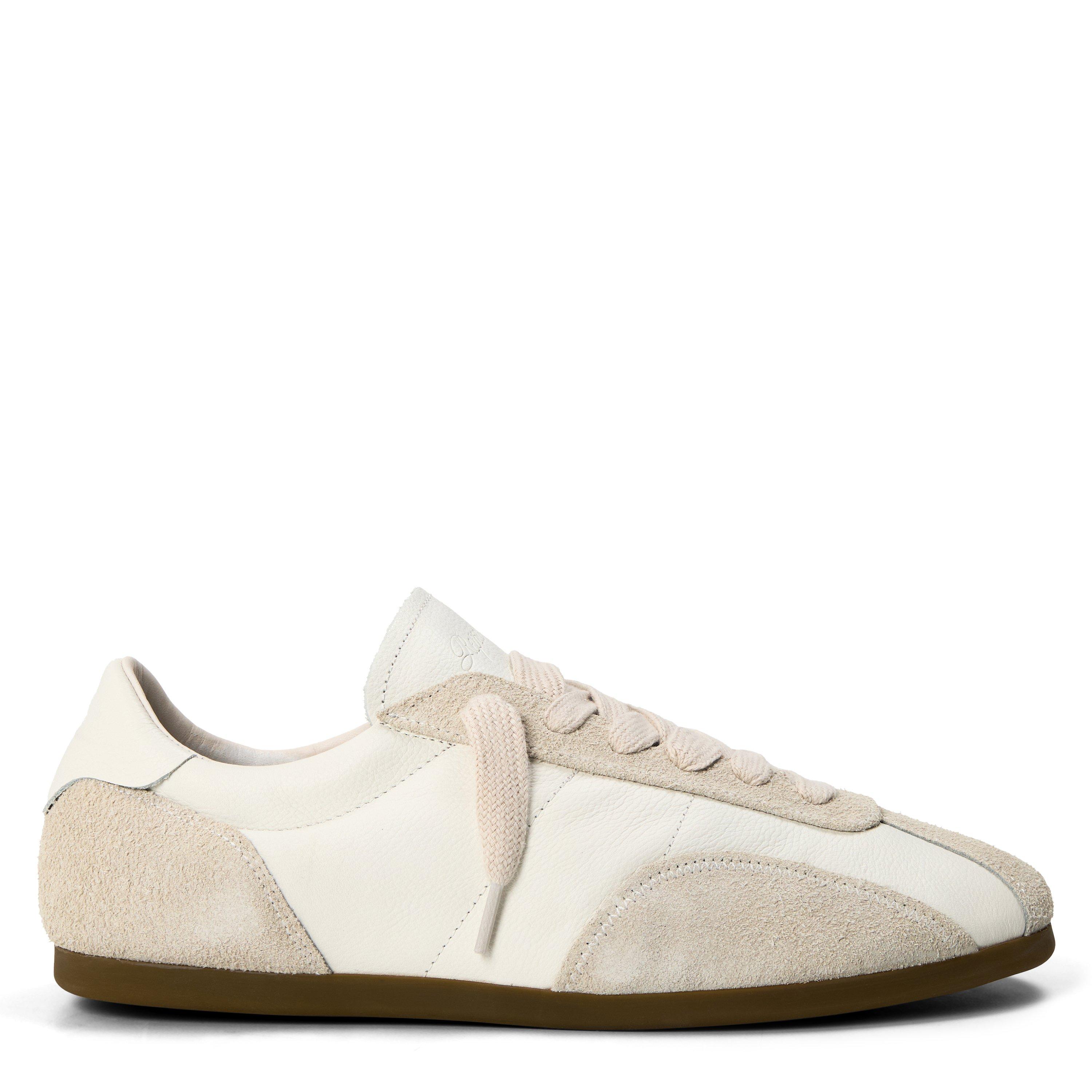 White/Grey - Represent - Men's Heritage Low-Top Trainers - 1