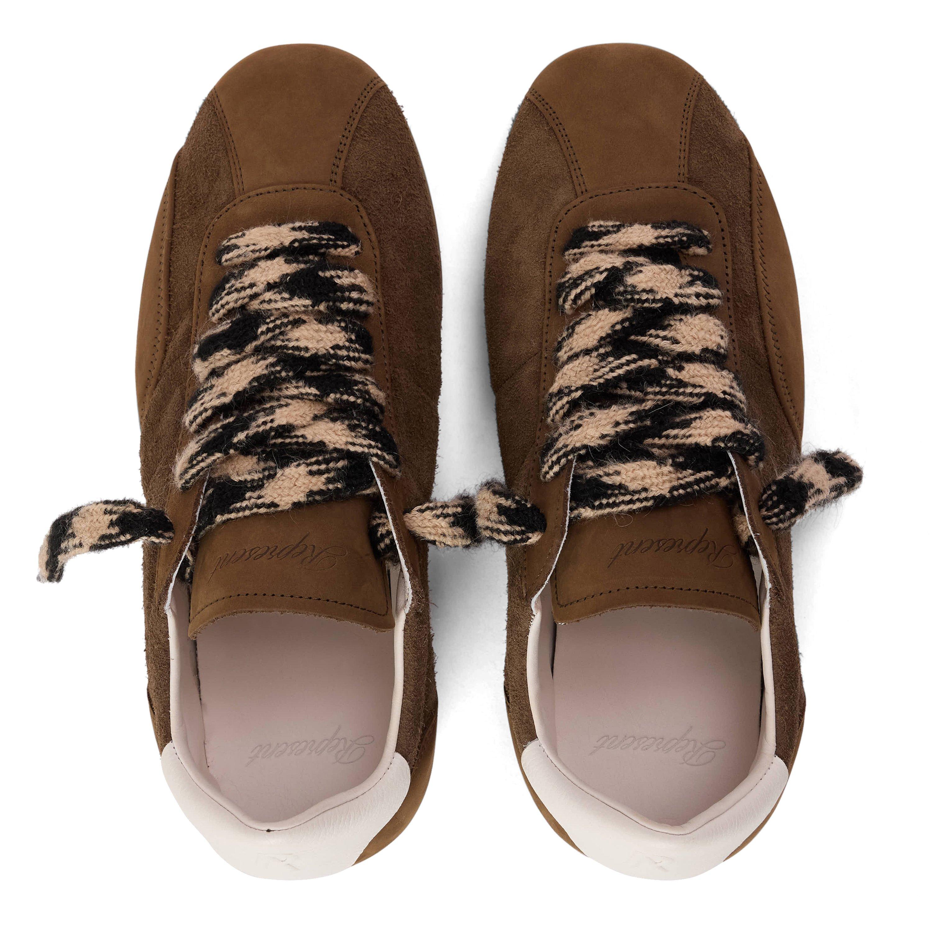 Brown - Represent - Men's Heritage Low-Top Trainers - 4