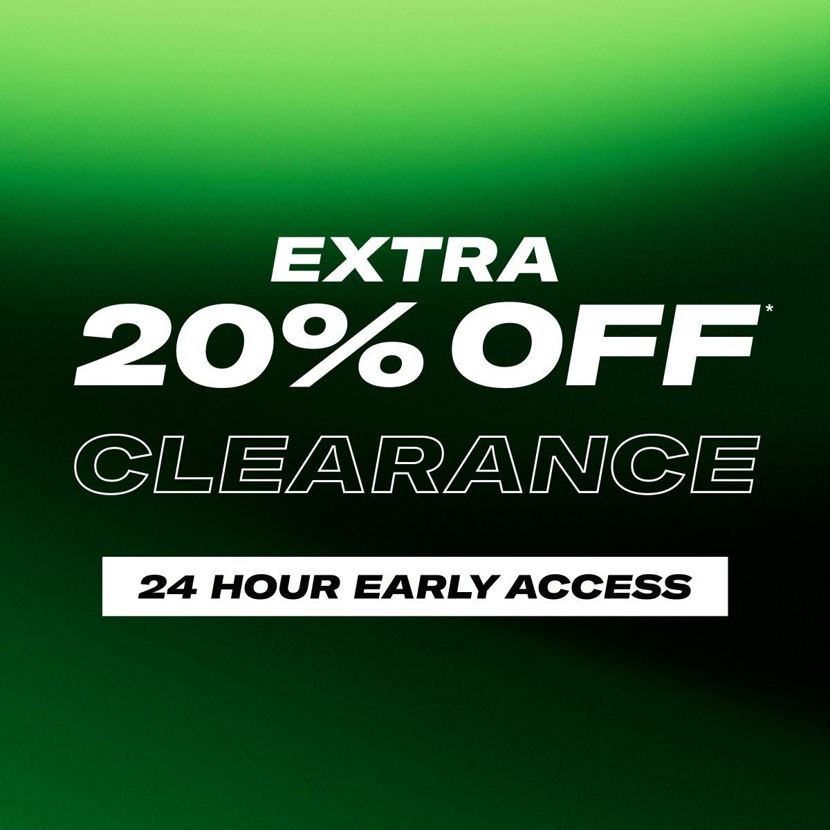 Early access to promotions