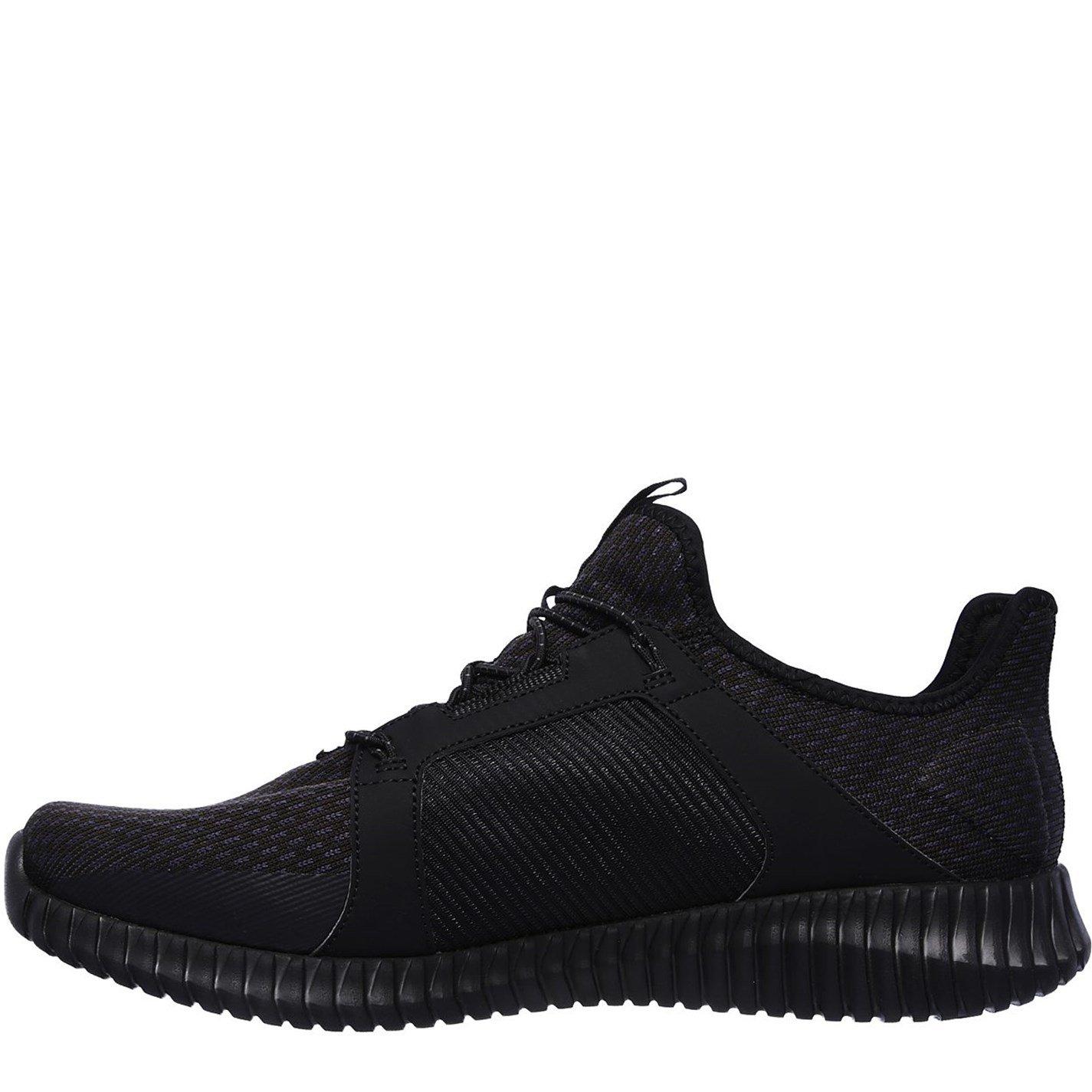 Black - Skechers - Flex Elite Trainers Mens - 4