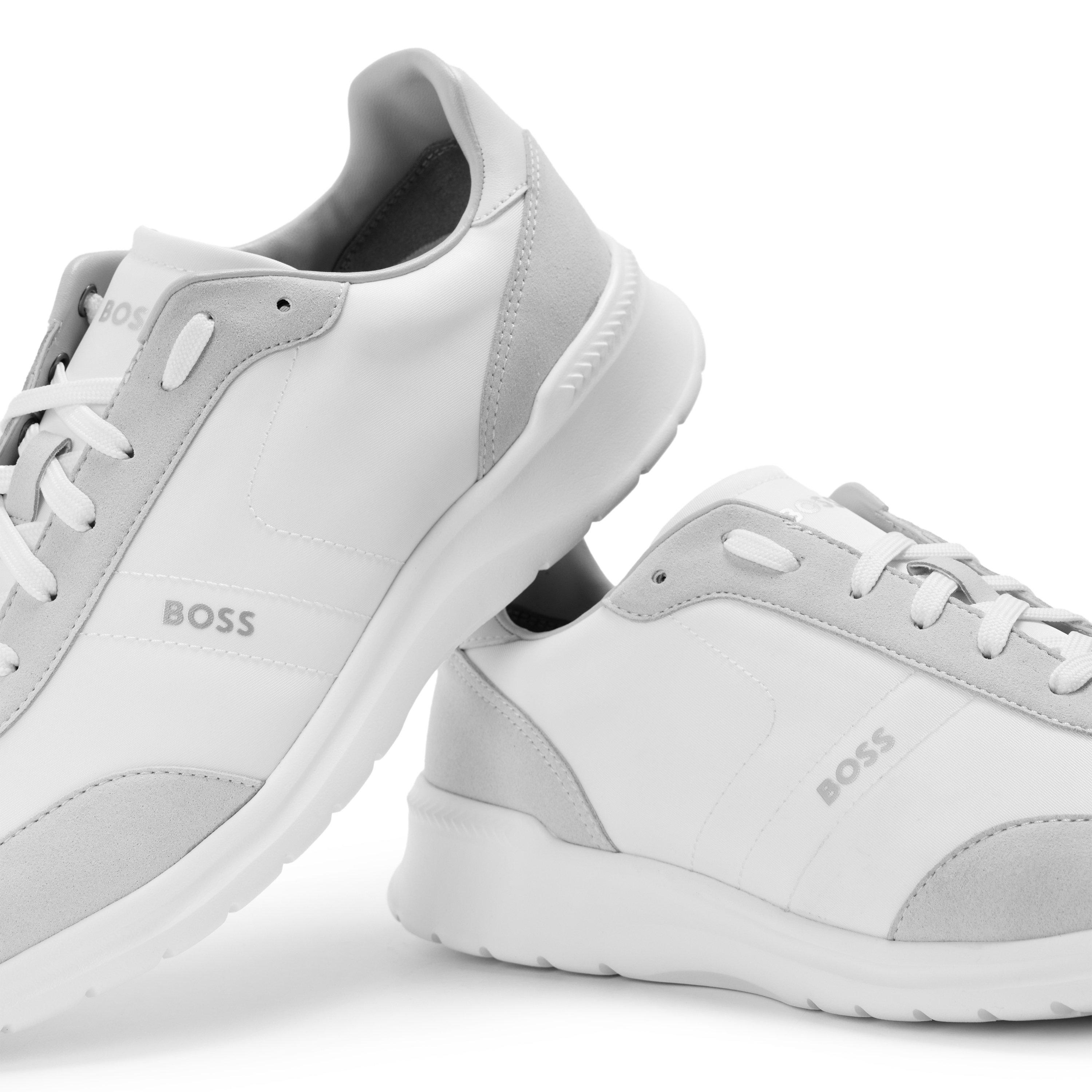 White - Boss - Men's Extreme Runn Classic Low-Top Trainers - 3