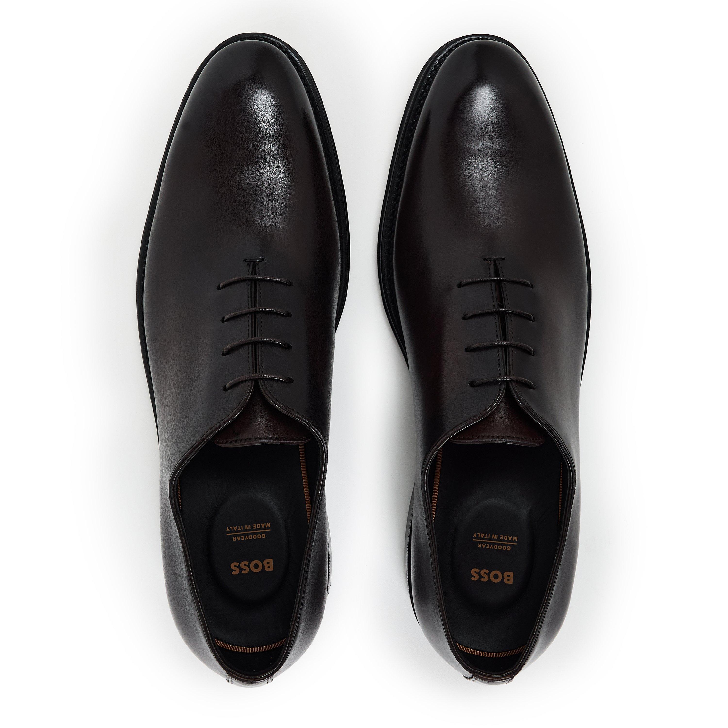 Dark Brown - Boss - Derrek Oxfr Buamf 10193666 01 Low-Top Trainers Mens - 4