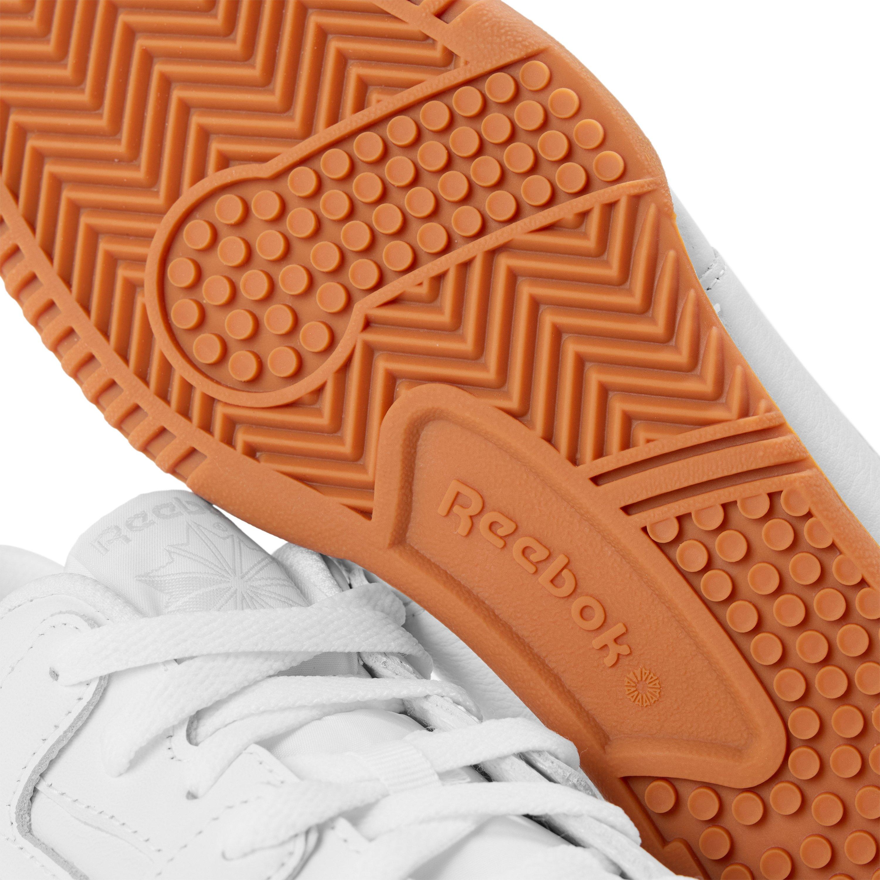 White/Gum - Reebok - Men's Workout Clean Low-Top Trainers - 3
