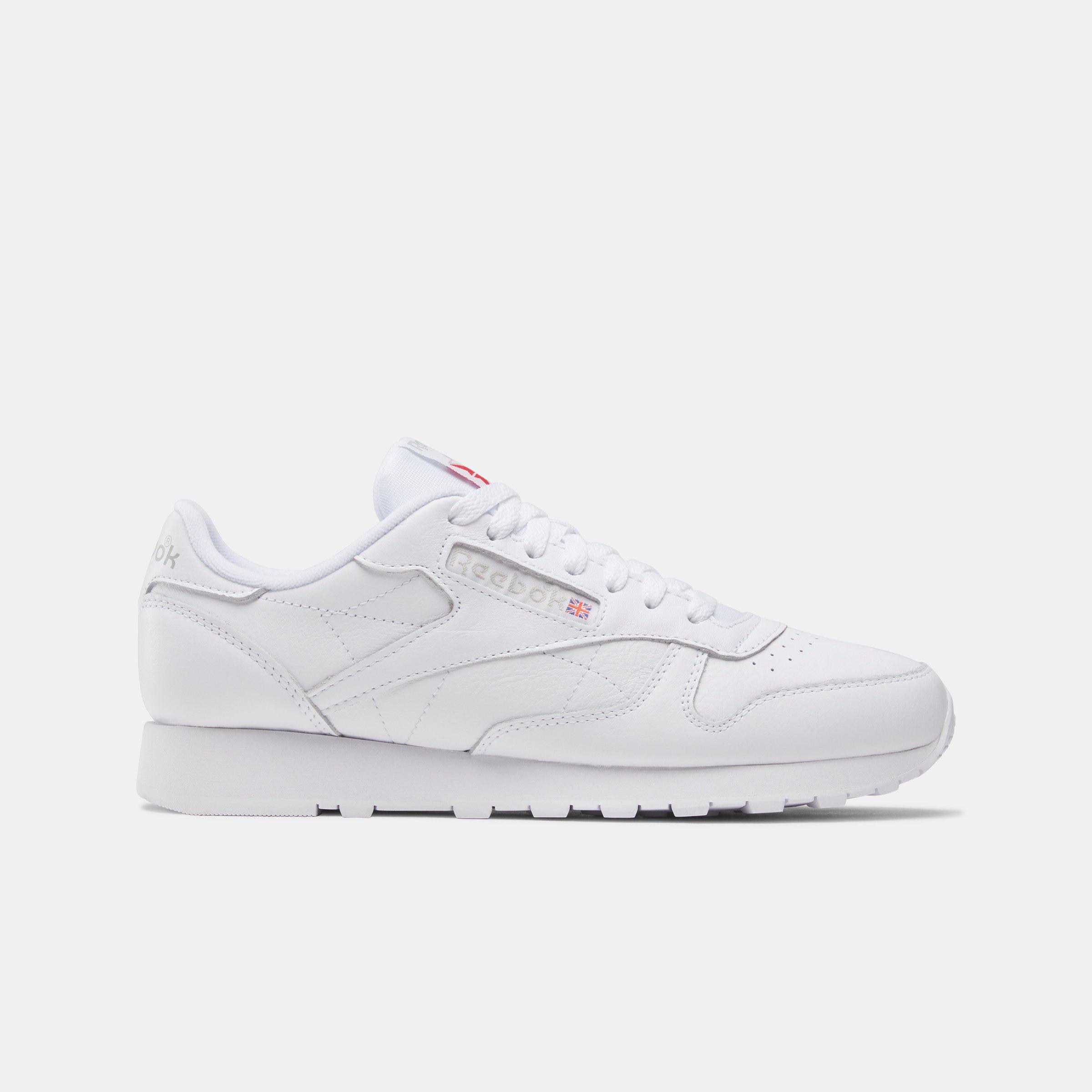 Reebok Reebok Classic Leather/Cblack/Cblack/Pugry - White - Size 7 (40.5)