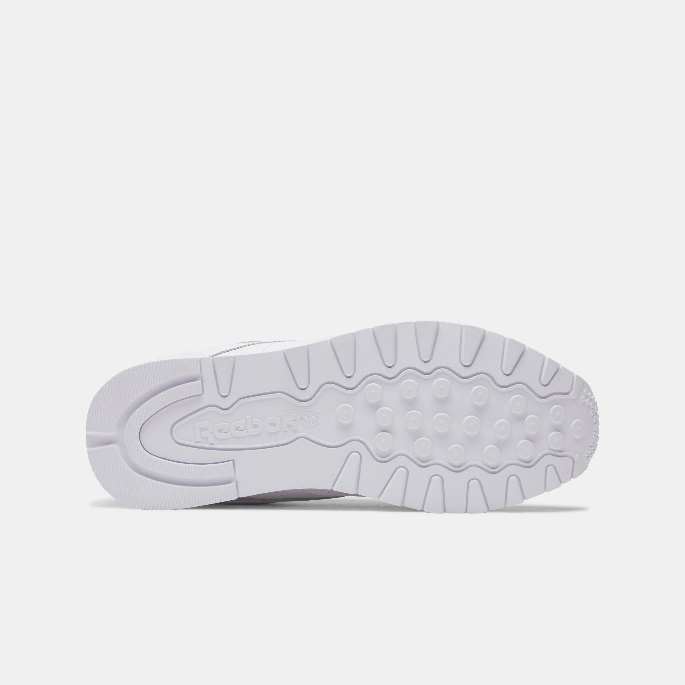 White - Reebok - Reebok Classic Leather/Cblack/Cblack/Pugry - 4
