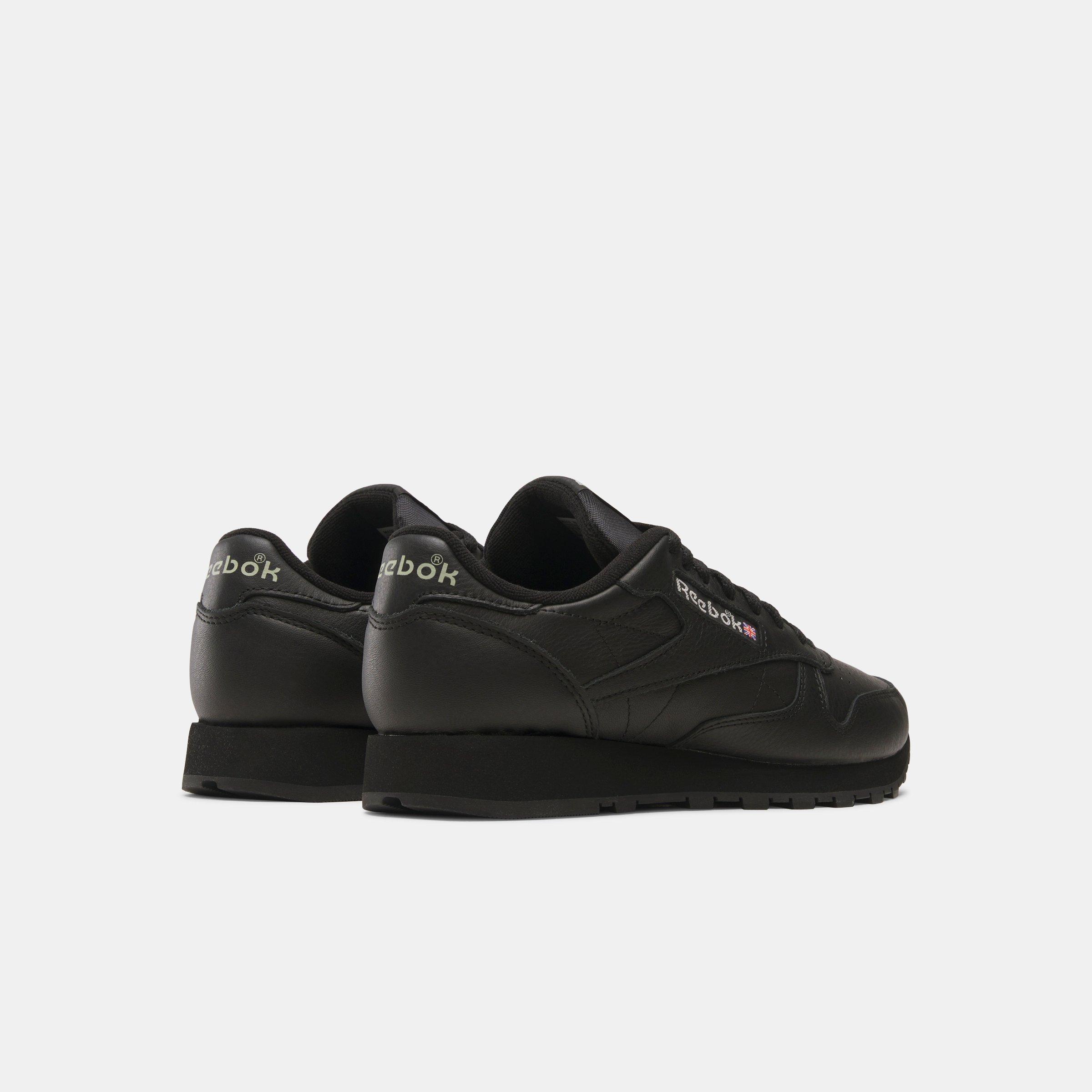 Black - Reebok - Reebok Classic Leather/Cblack/Cblack/Pugry - 2