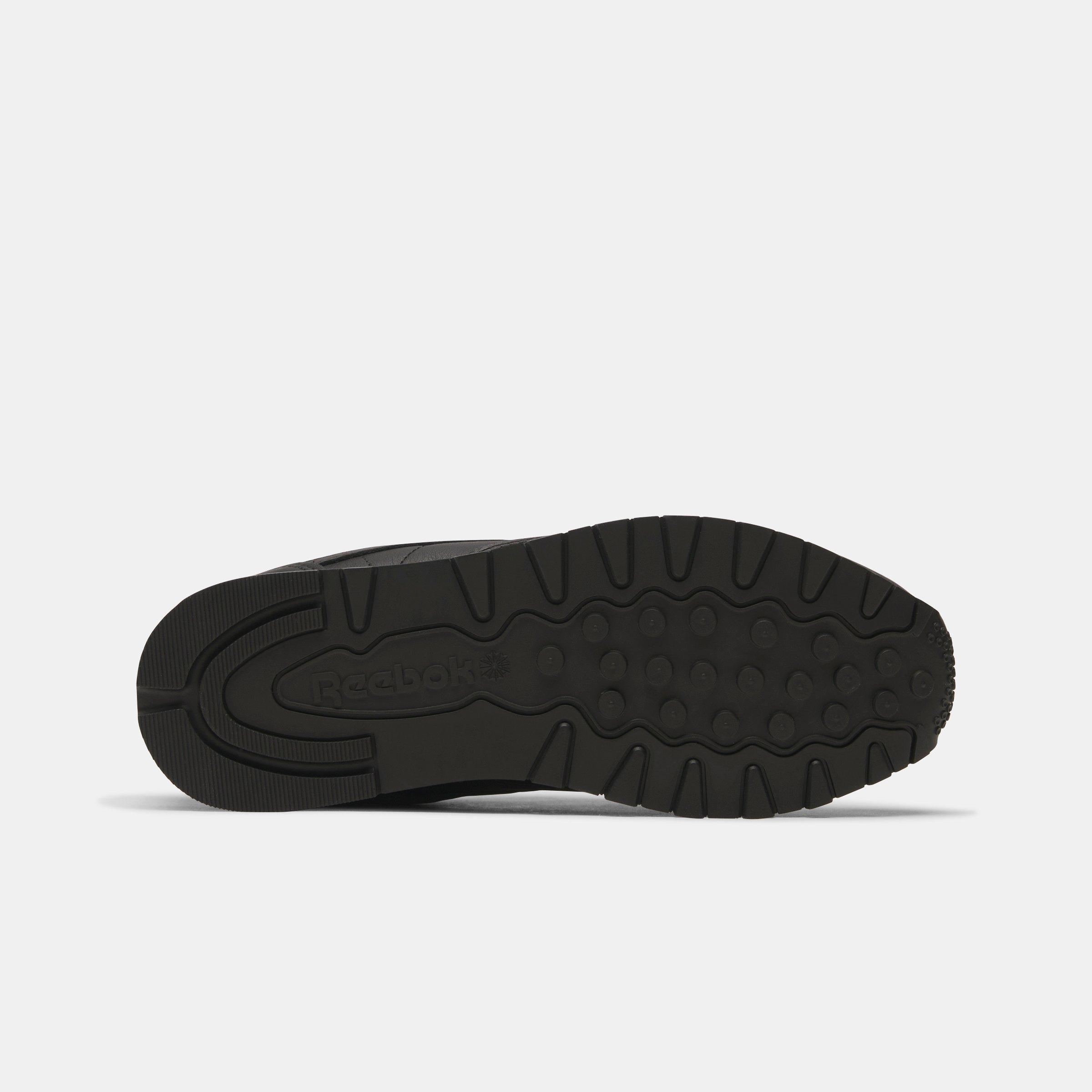 Black - Reebok - Reebok Classic Leather/Cblack/Cblack/Pugry - 4