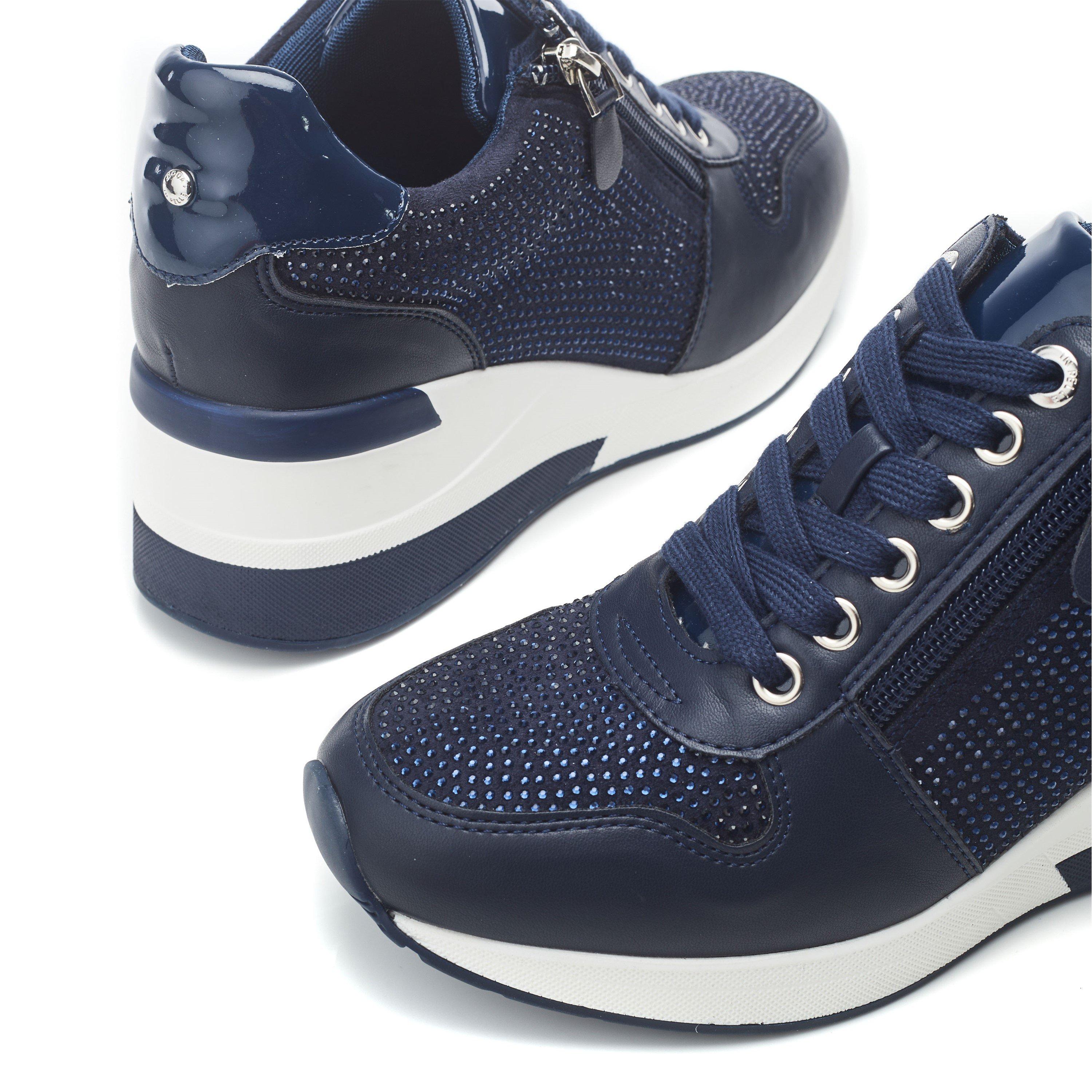 MARINE - Moda in Pelle - Women's Brookie Porvair Wedge Trainers - 4