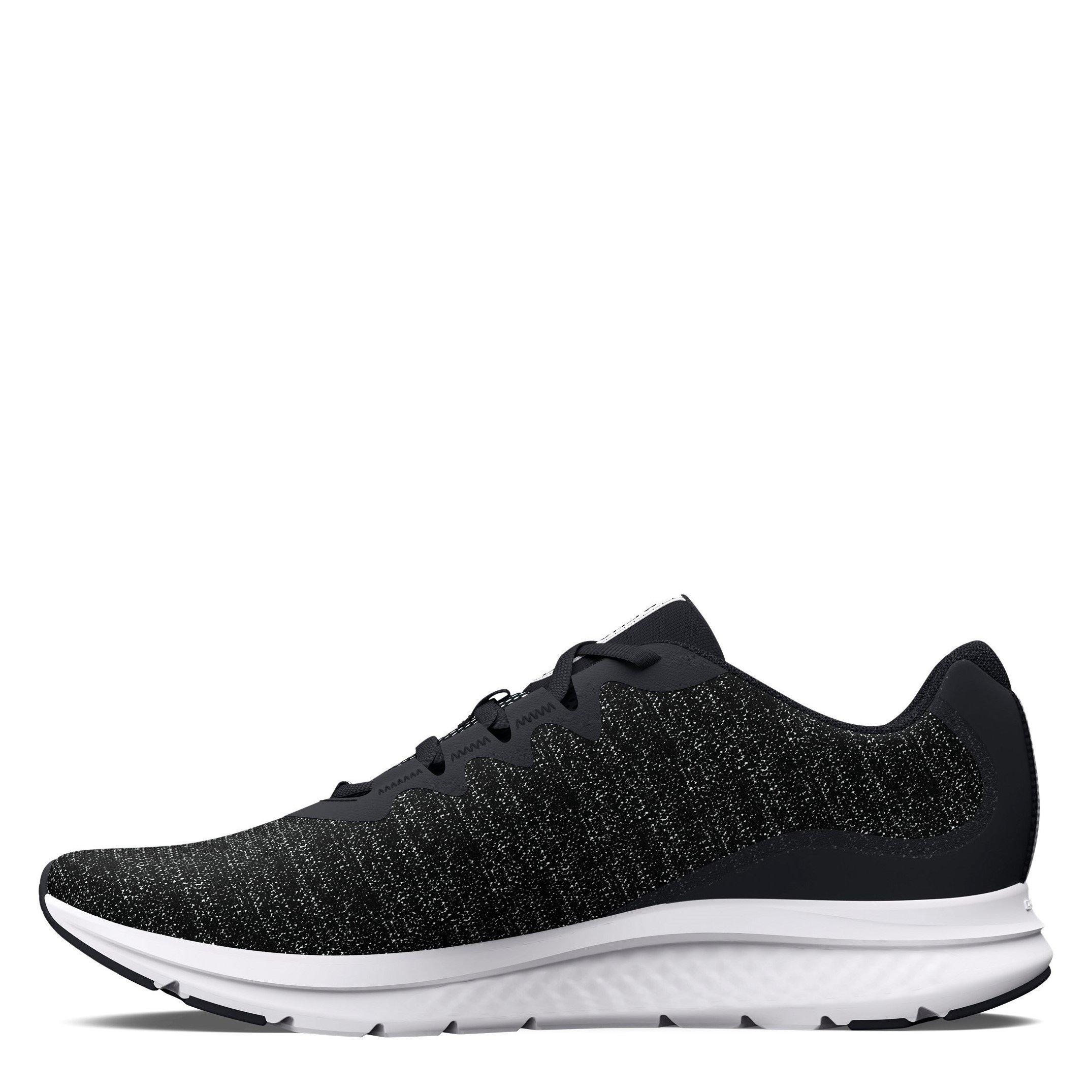 Black/Blk/White - Under Armour - Charged Impulse 3 Mens Running Shoes - 2
