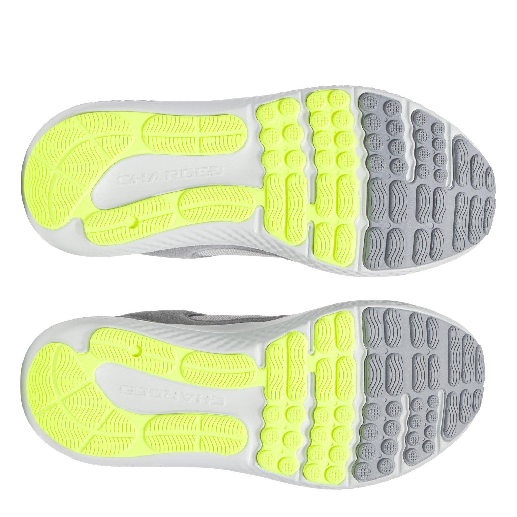 GraySteel/Yell - Under Armour - Charged Versurge Mens Running Shoes - 3