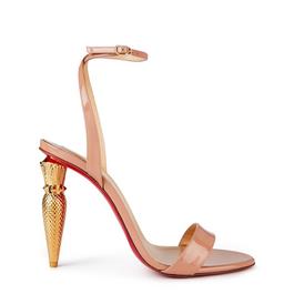 Christian Louboutin Lipqueen 100mm Patent Leather Sandals