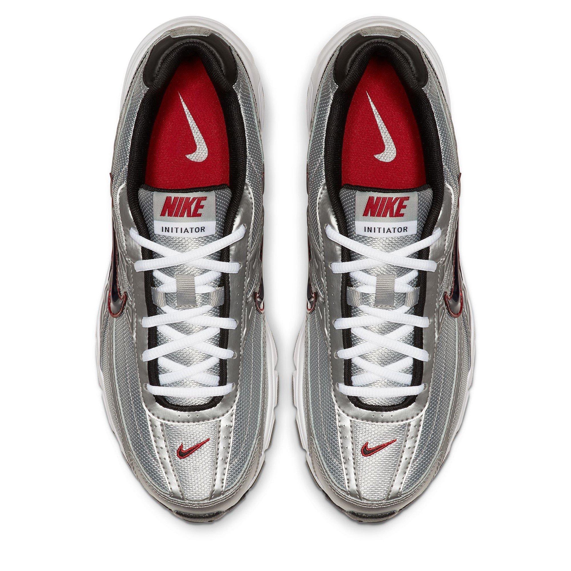 Silver/Blk-Wht - Nike - Initiator Mens Shoes - 6