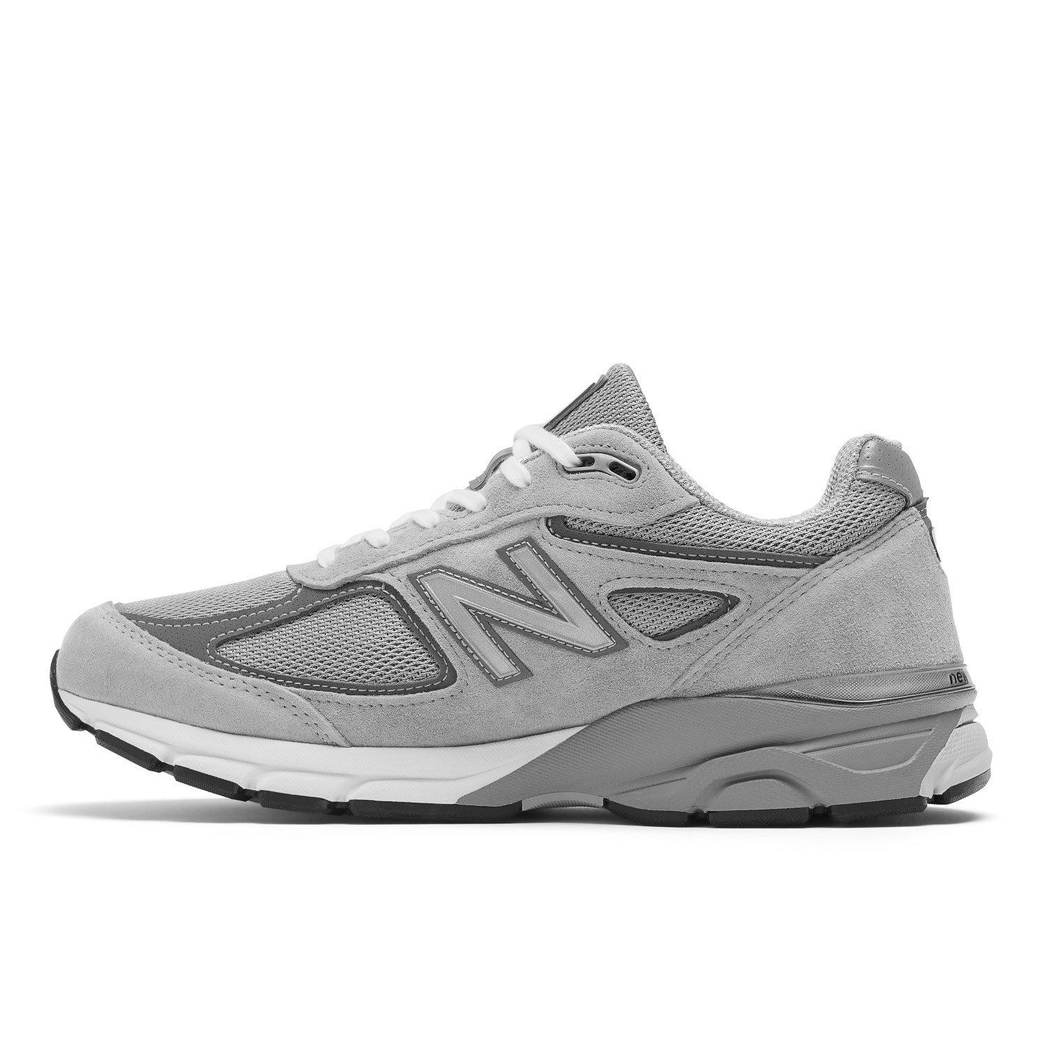 Grey - New Balance - Made In The Usa 990v4 Shoes - 6