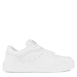 Dolce and Gabbana Calfskin Nappa New Roma Sneakers