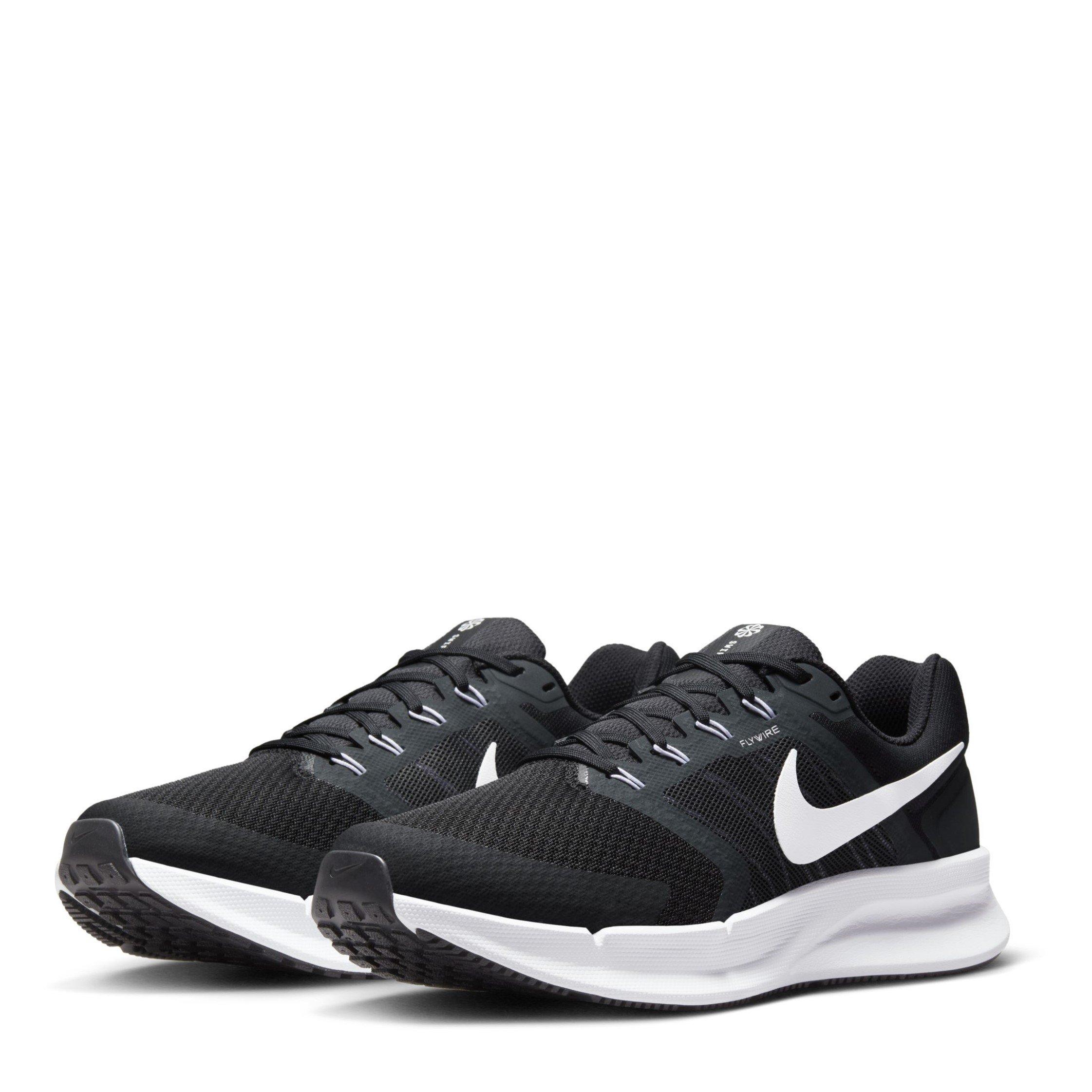 Blk/Wht-Grey - Nike - Run Swift 3 Mens Running Shoes - 4