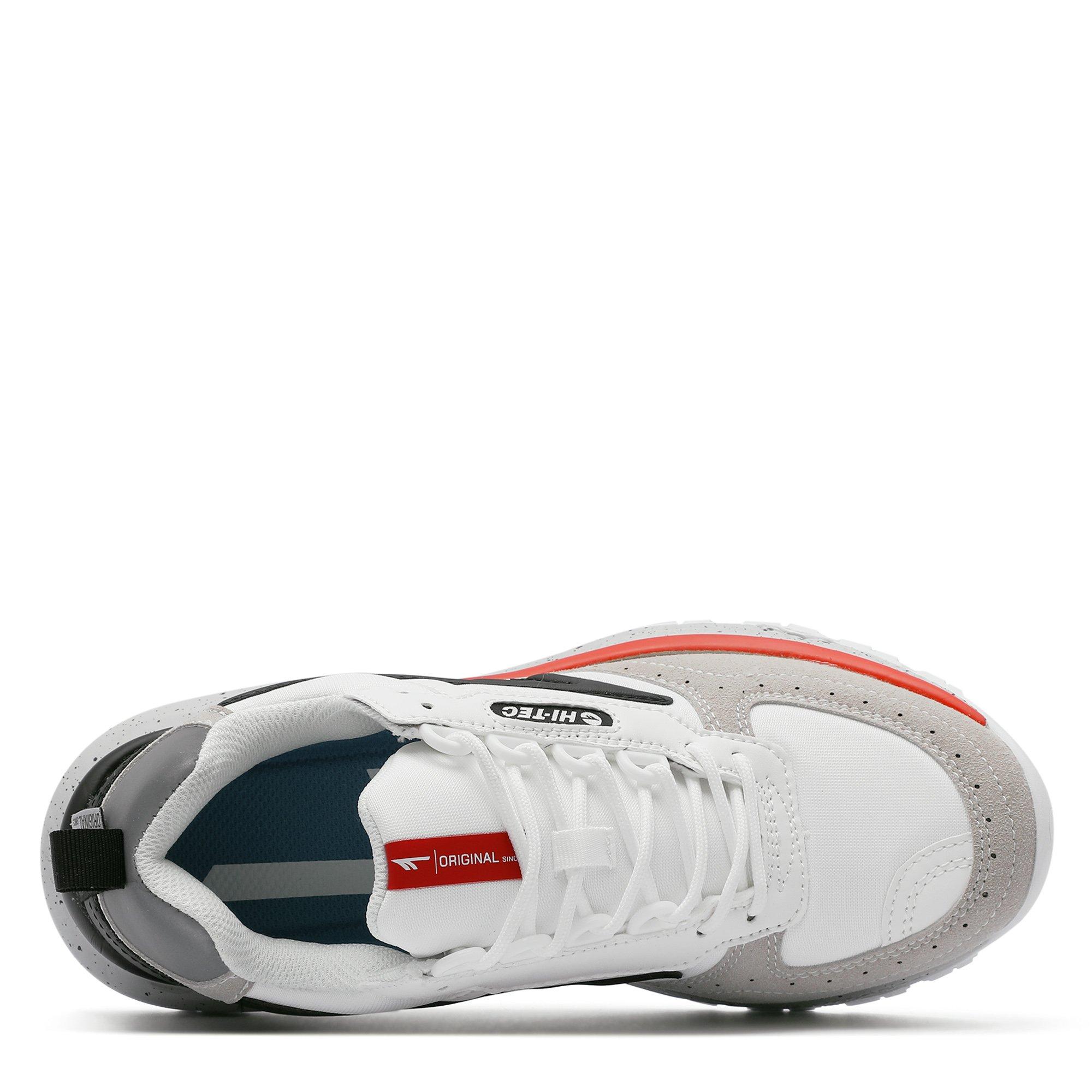 Gry/Wht/RdOg/Bk - Hi Tec - HiTec Silver Shadow Trainers Mens - 3