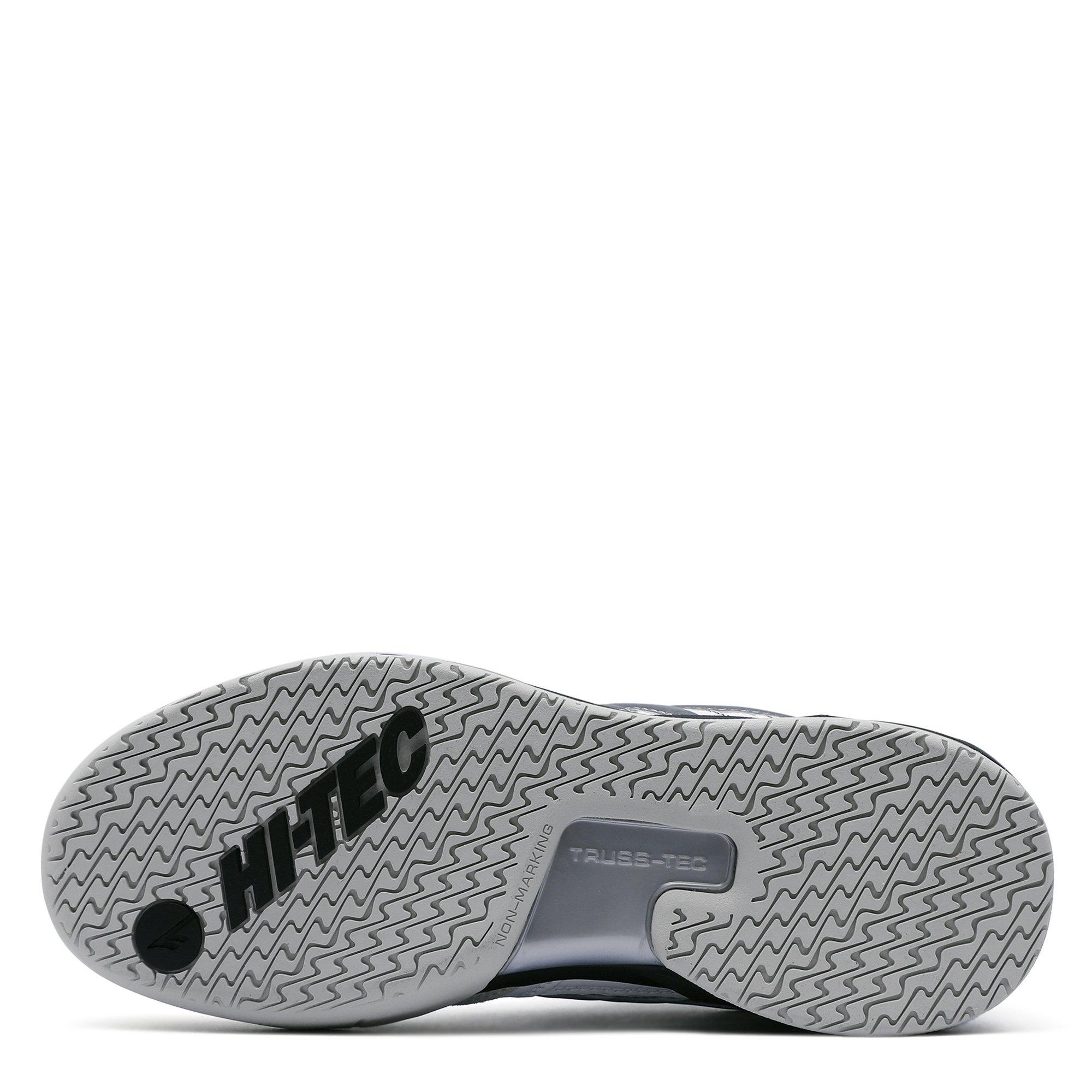 WHITE-BLACK-SUR - Hi Tec - HiTec Squash Classic Sportstyle Shoes Mens - 4