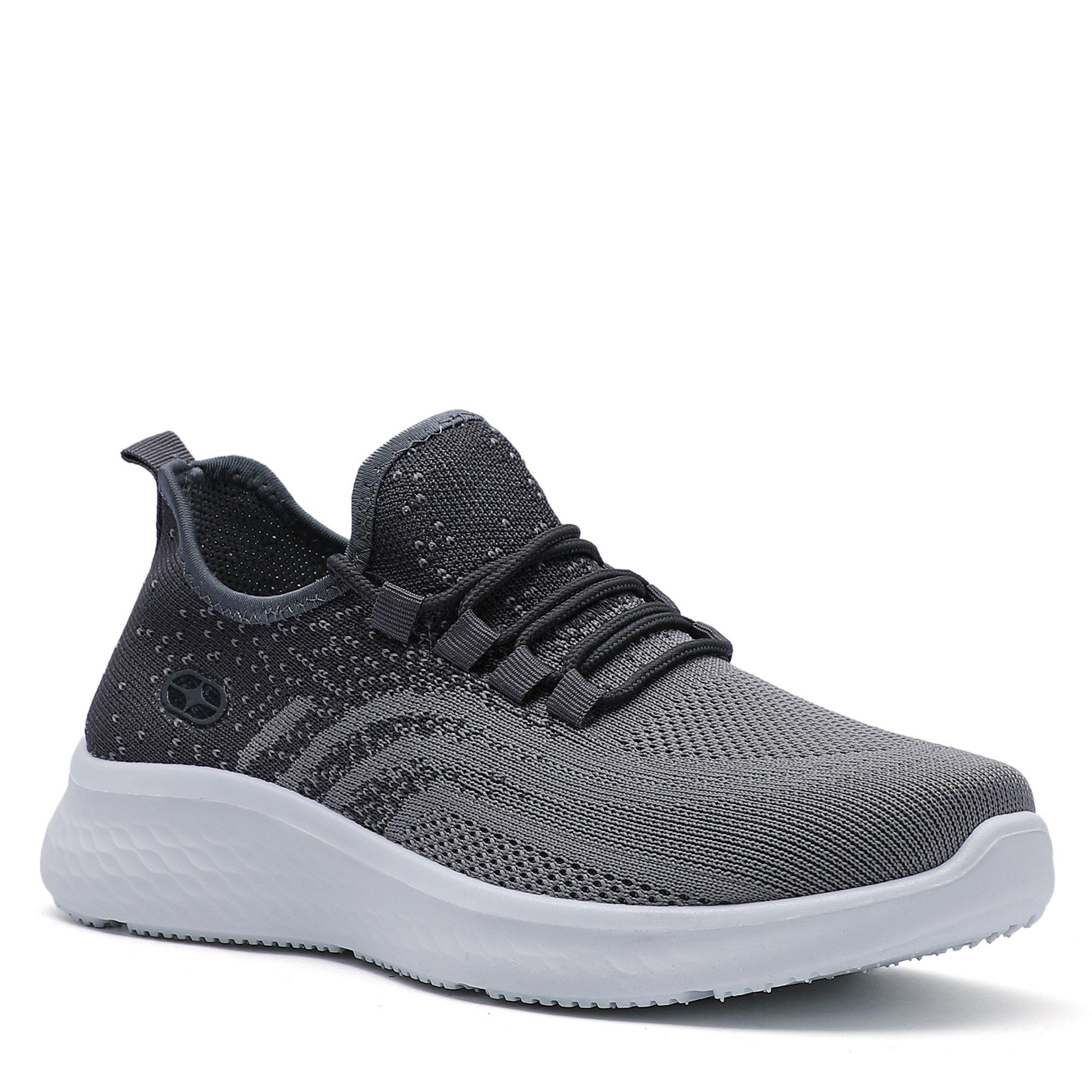 GREY - No Fear - STROLL-LS Trainers Mens - 5