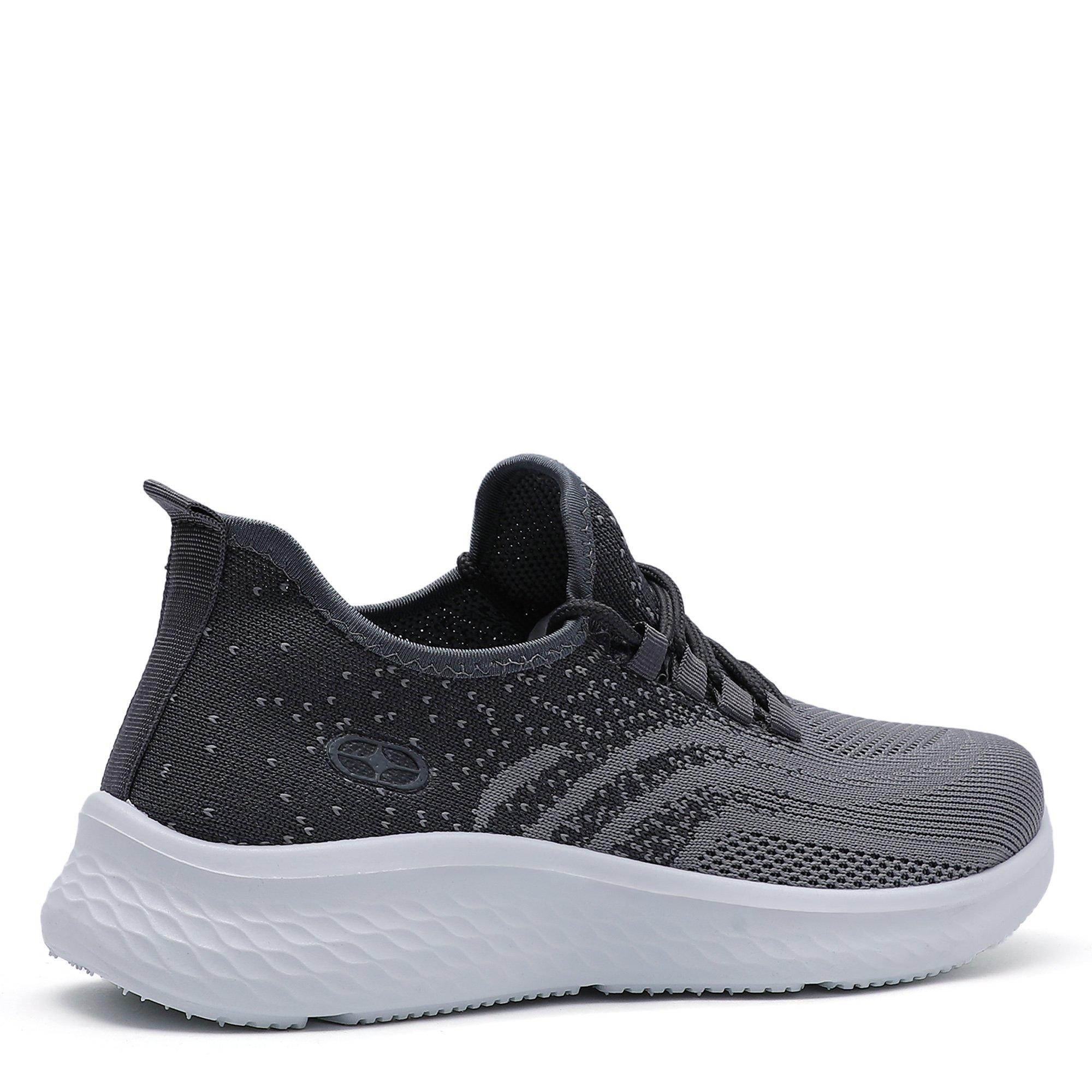 GREY - No Fear - STROLL-LS Trainers Mens - 6