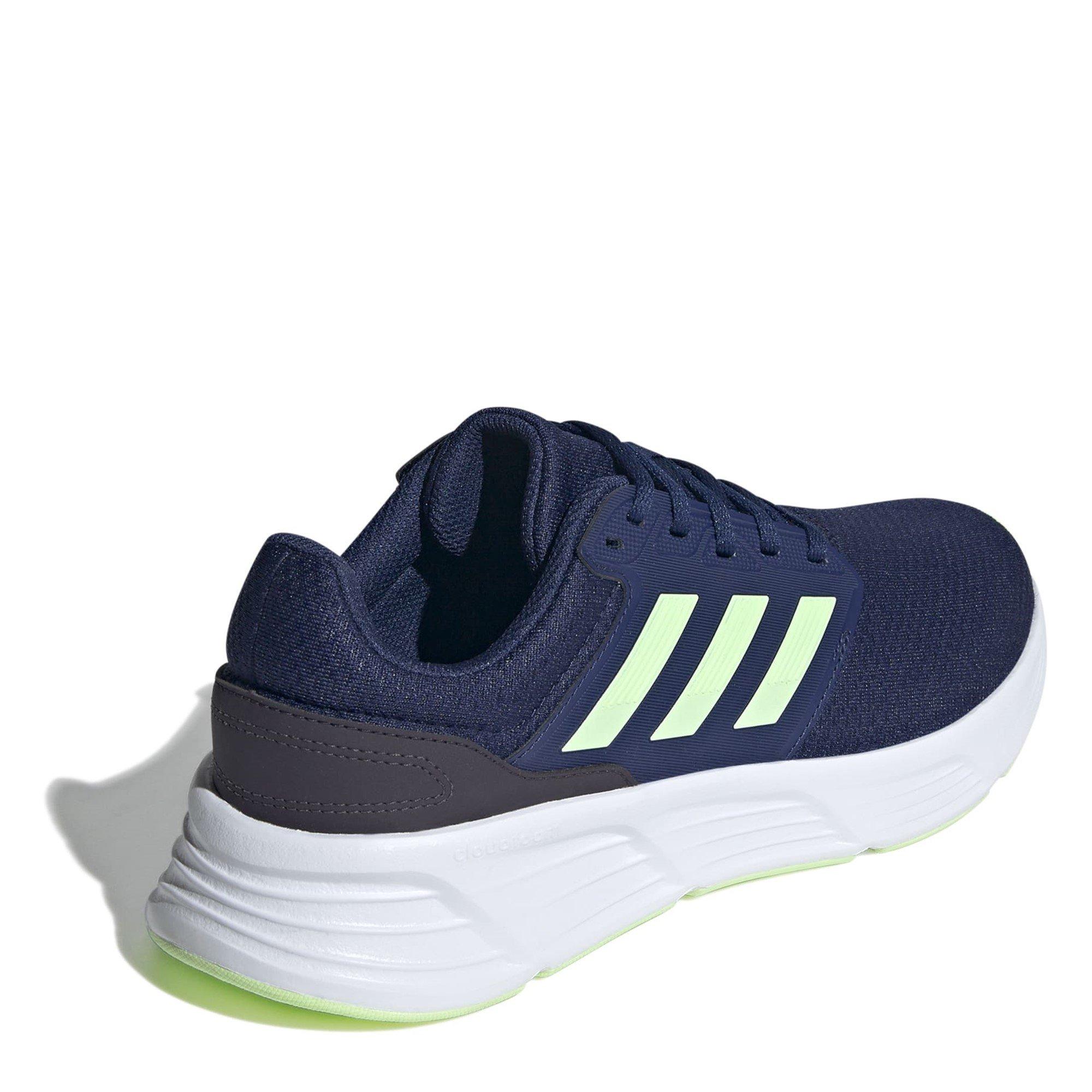 Dk.Blue/Grn/Blk - adidas - Galaxy 6 Mens Running Shoes - 4