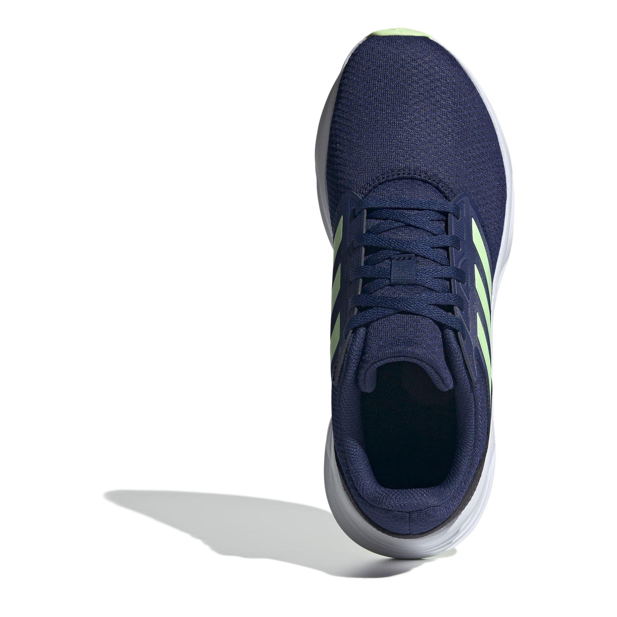 Dk.Blue/Grn/Blk - adidas - Galaxy 6 Mens Running Shoes - 5