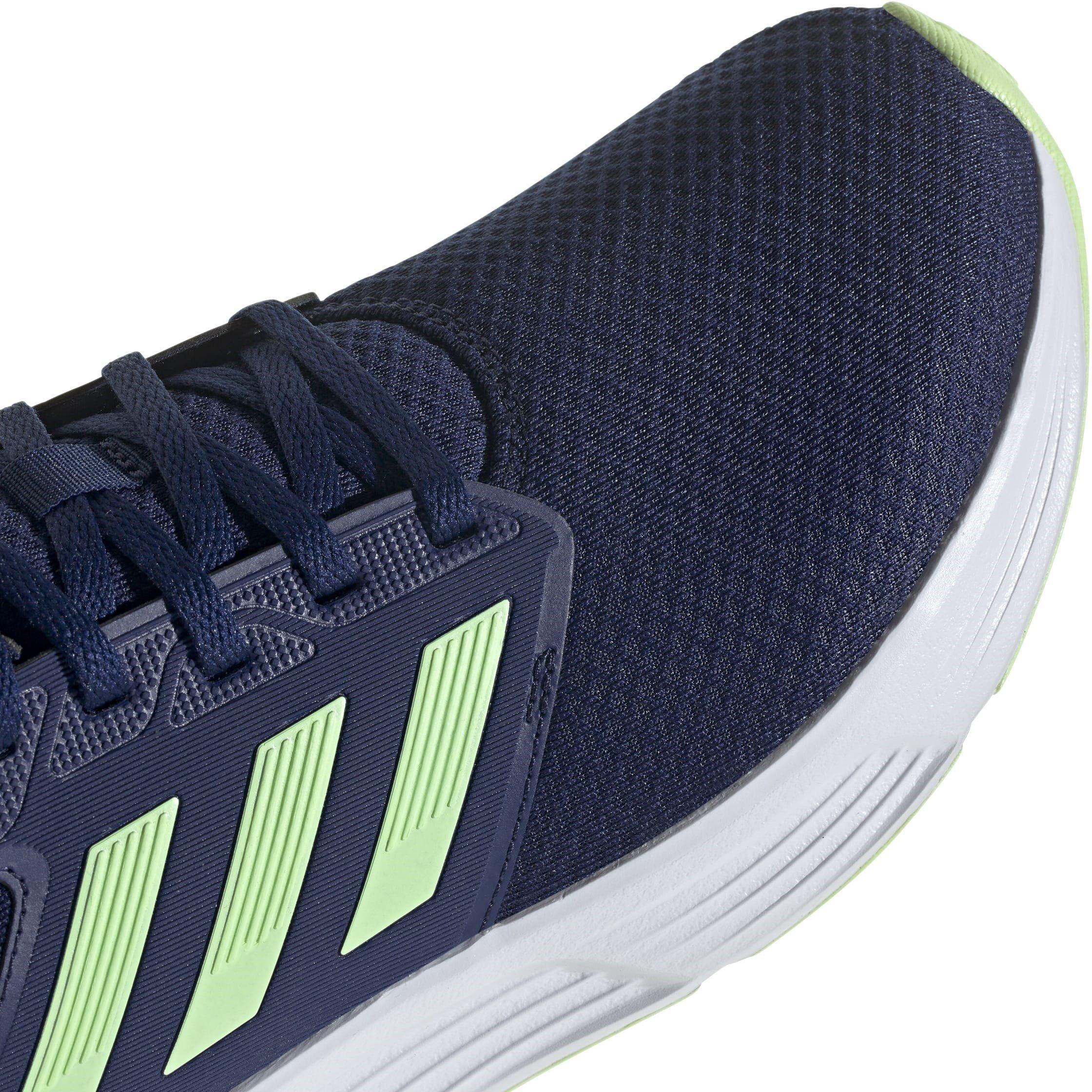 Dk.Blue/Grn/Blk - adidas - Galaxy 6 Mens Running Shoes - 8
