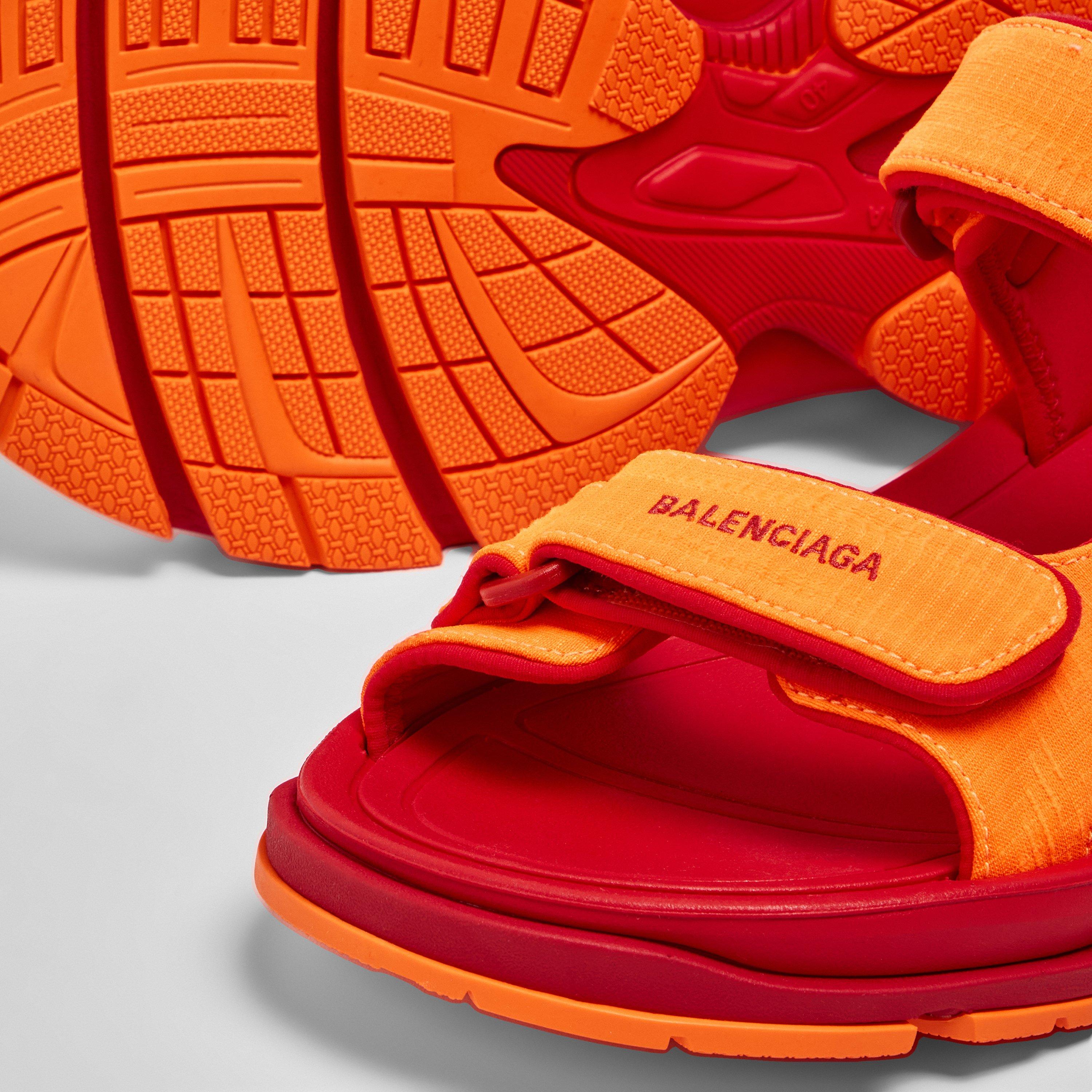 Orange/Red - Balenciaga - Tourist Sandals - 4