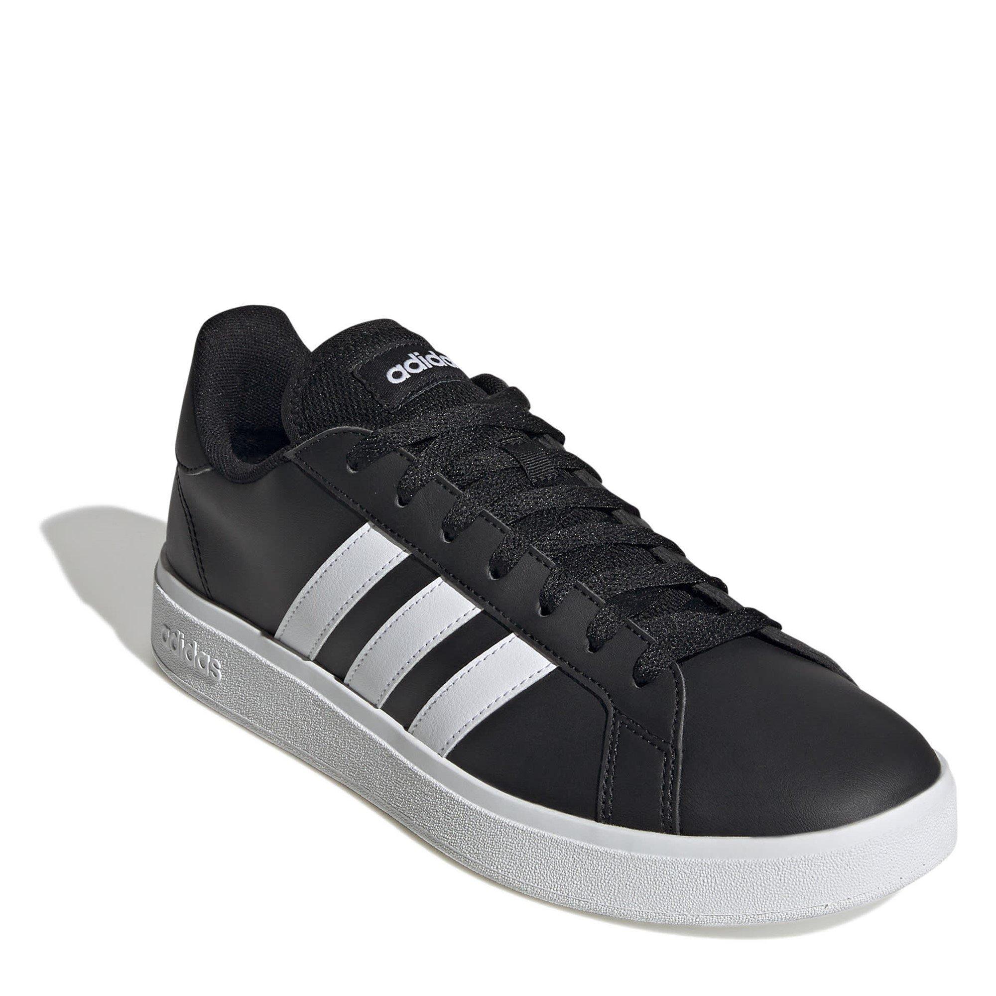 CBlk/Wht/Blk - adidas - Grand Court TD Lifestyle Court Mens Shoes - 3
