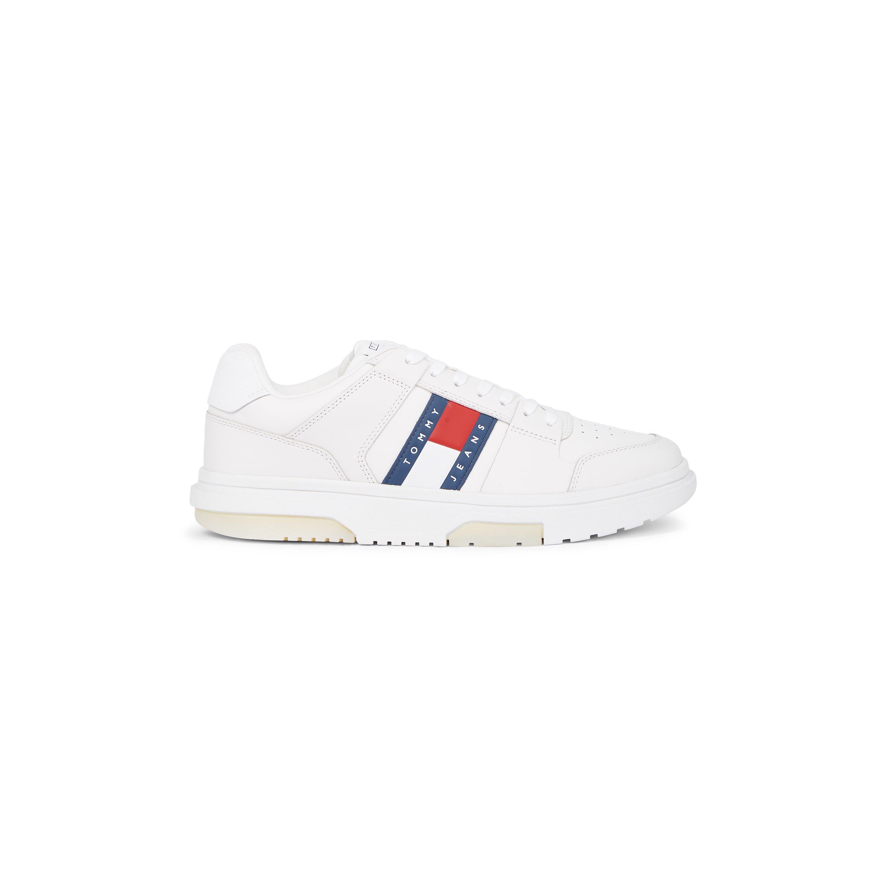 Tommy Jeans Men's The Brooklyn Leather Ess - White - 8 (42)