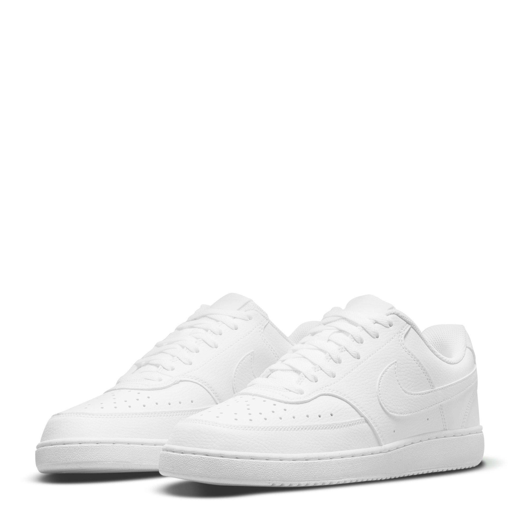 White/Wht/White - Nike - Court Vision Low Next Nature Mens Sneakers - 3