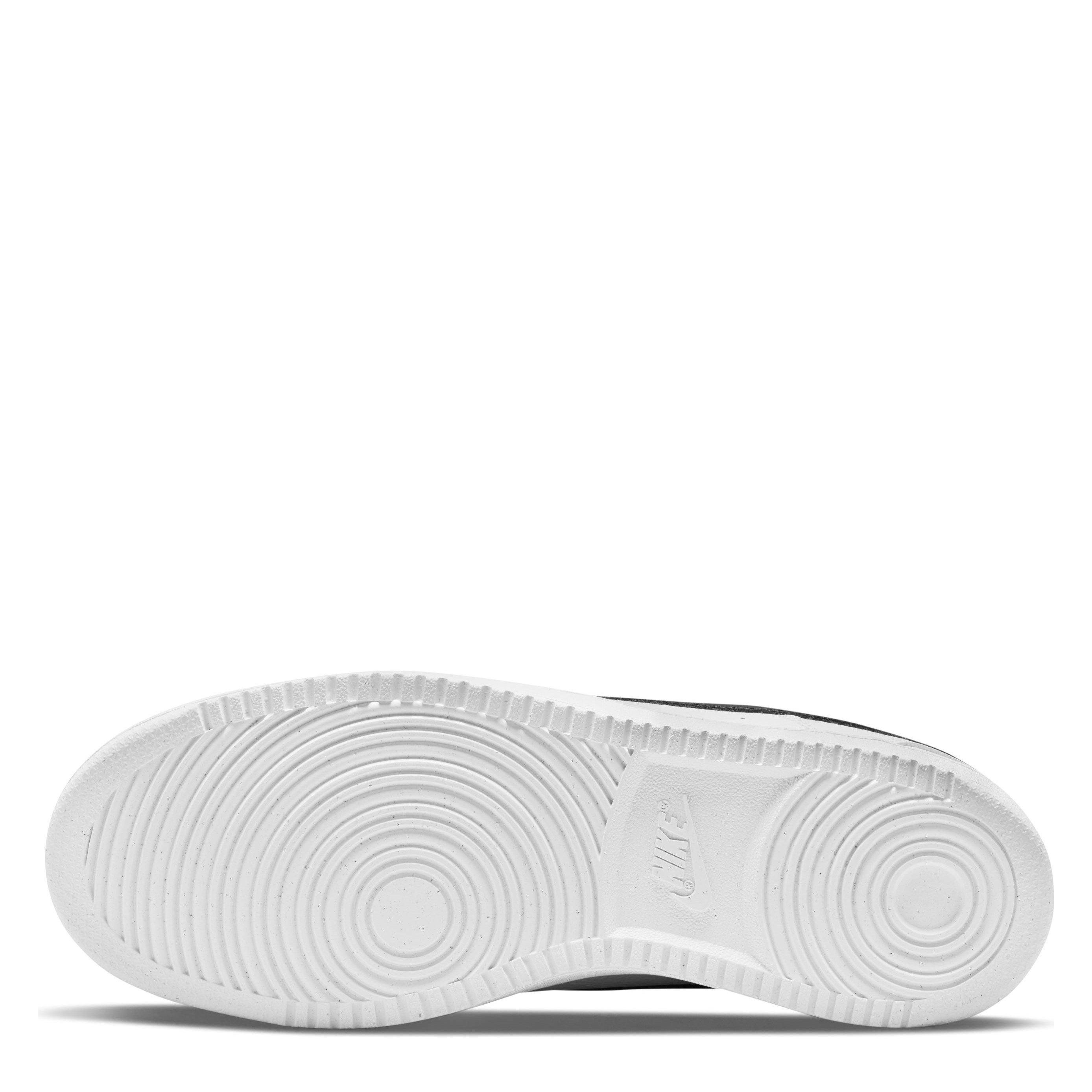 Wht/Blk-Wht - Nike - Court Vision Low Next Nature Mens Shoes - 6