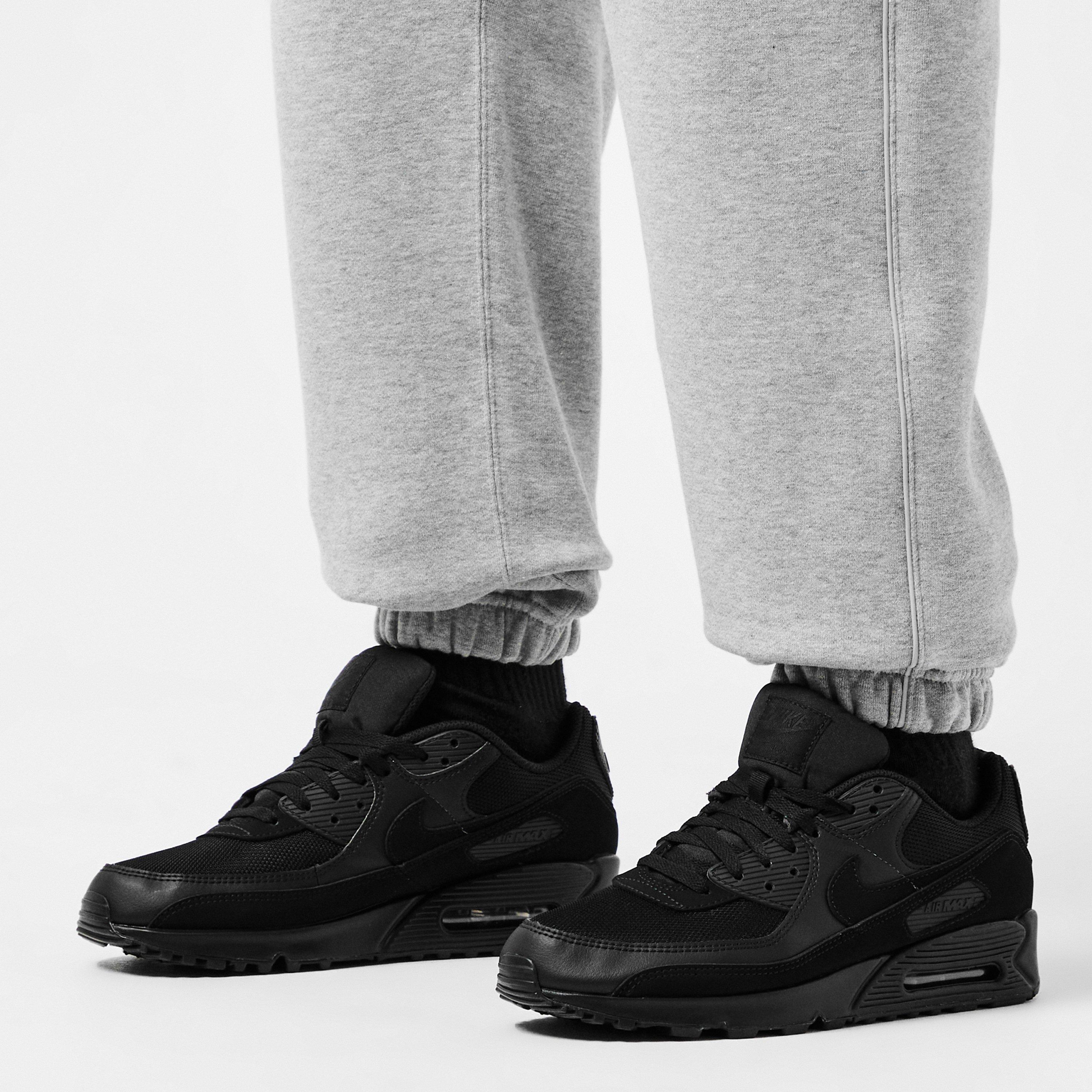 Triple Black - Nike - Air Max 90 Trainers Mens - 3