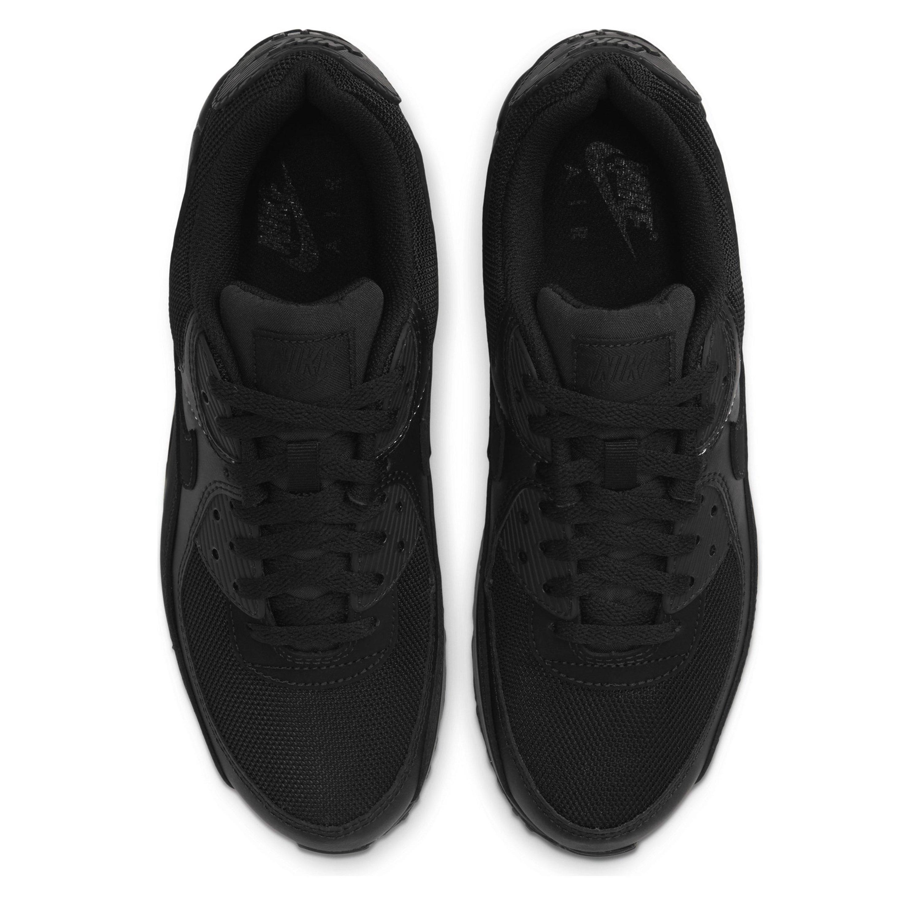 Triple Black - Nike - Air Max 90 Trainers Mens - 5