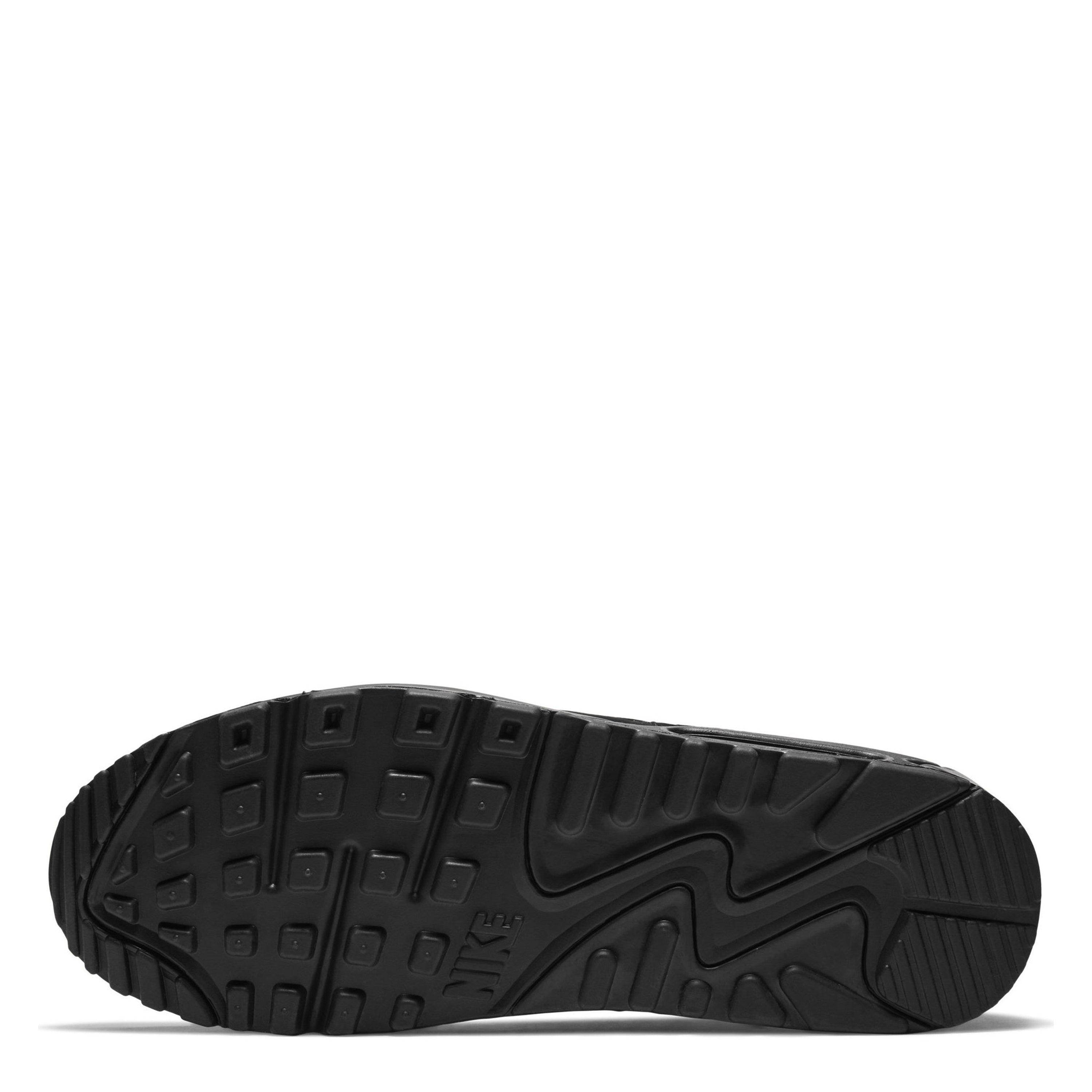 Triple Black - Nike - Air Max 90 Trainers Mens - 6