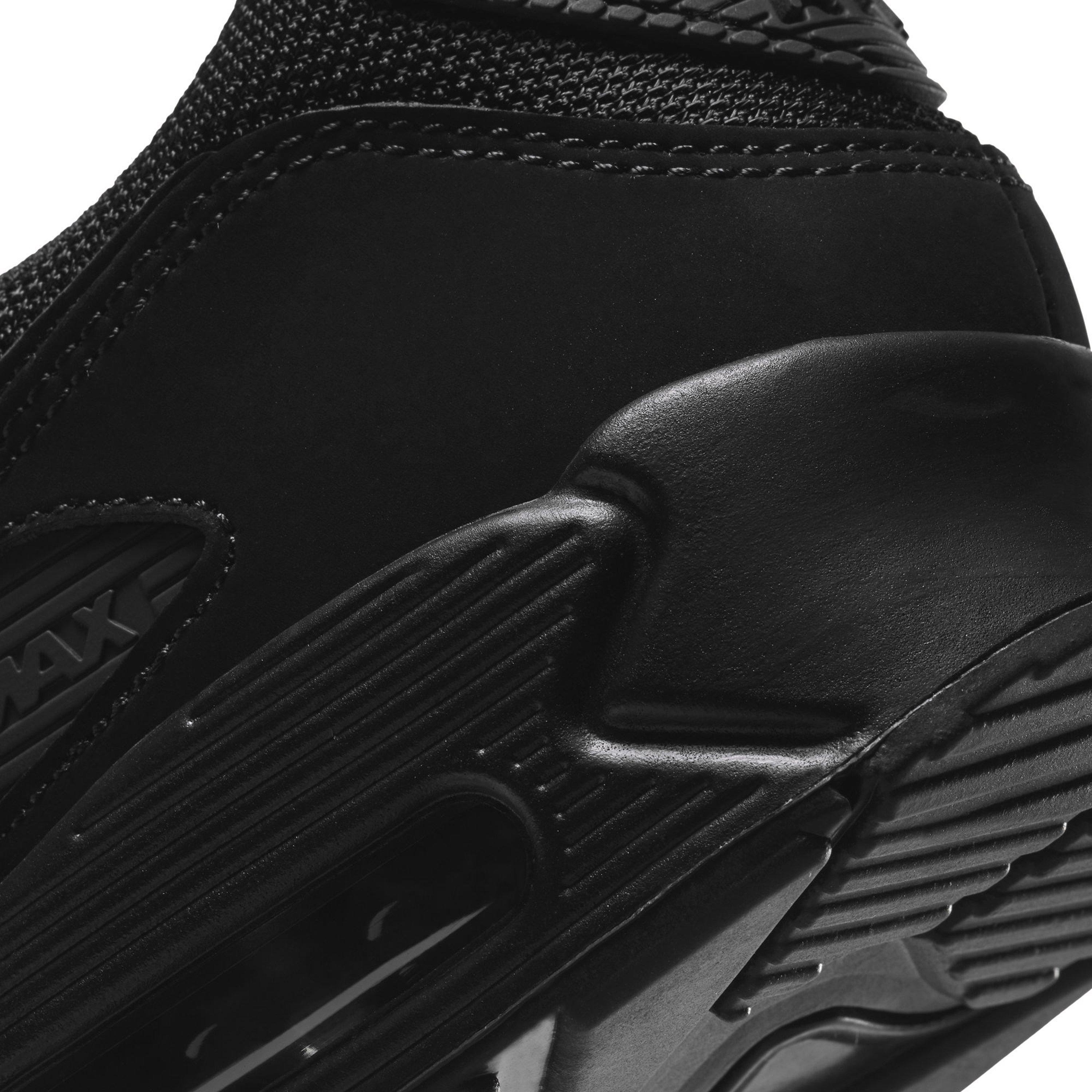 Triple Black - Nike - Air Max 90 Trainers Mens - 8
