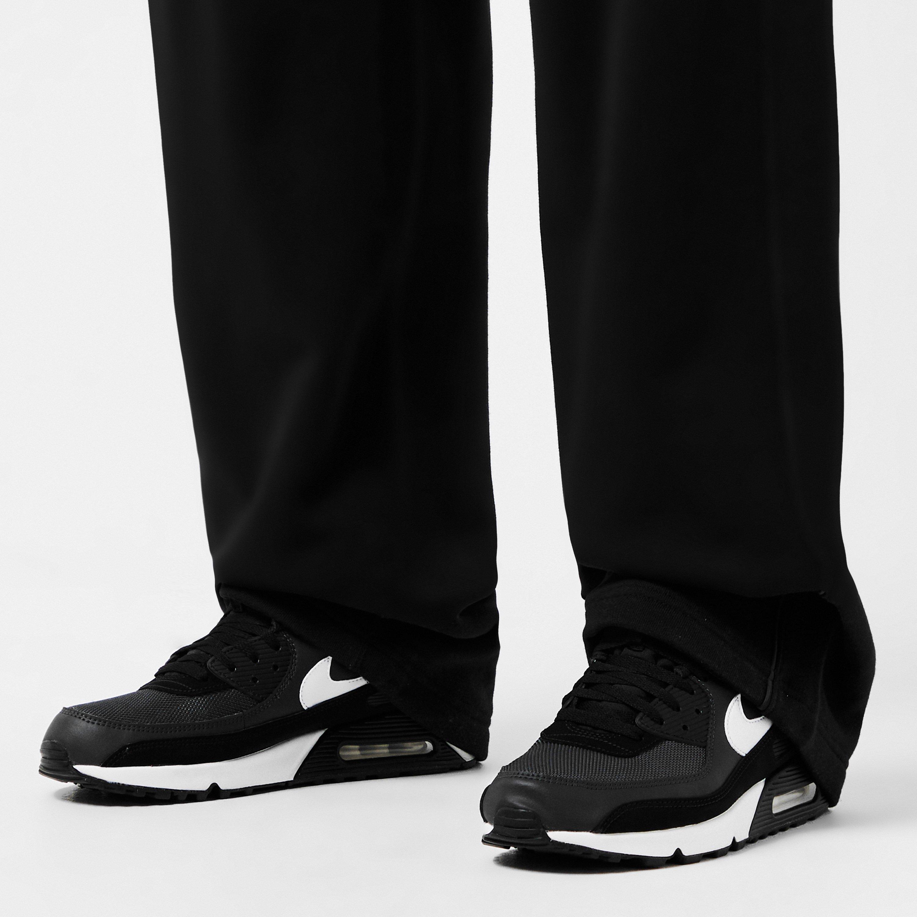 Black/White - Nike - Air Max 90 Trainers Mens - 3