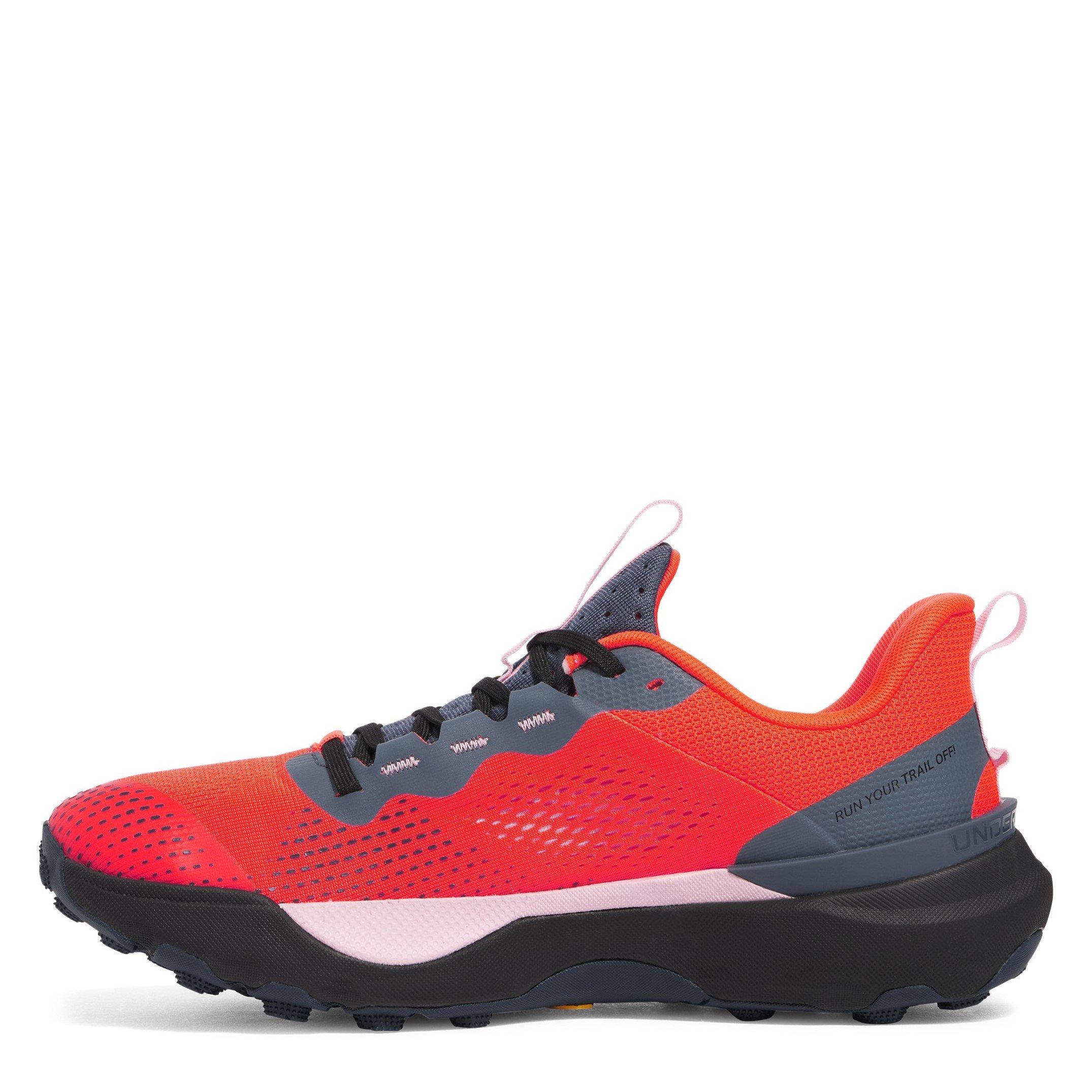 Red - Under Armour - Unisex Adults Infn Pro Trail Runners - 2