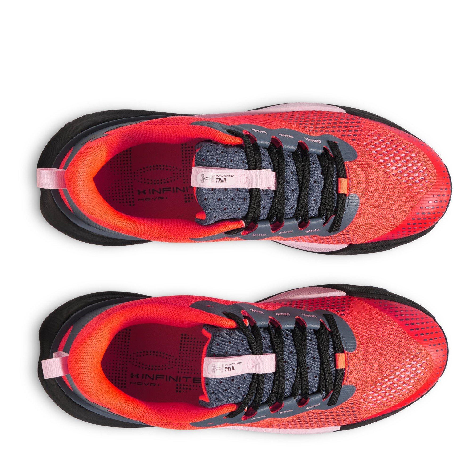 Red - Under Armour - Unisex Adults Infn Pro Trail Runners - 4